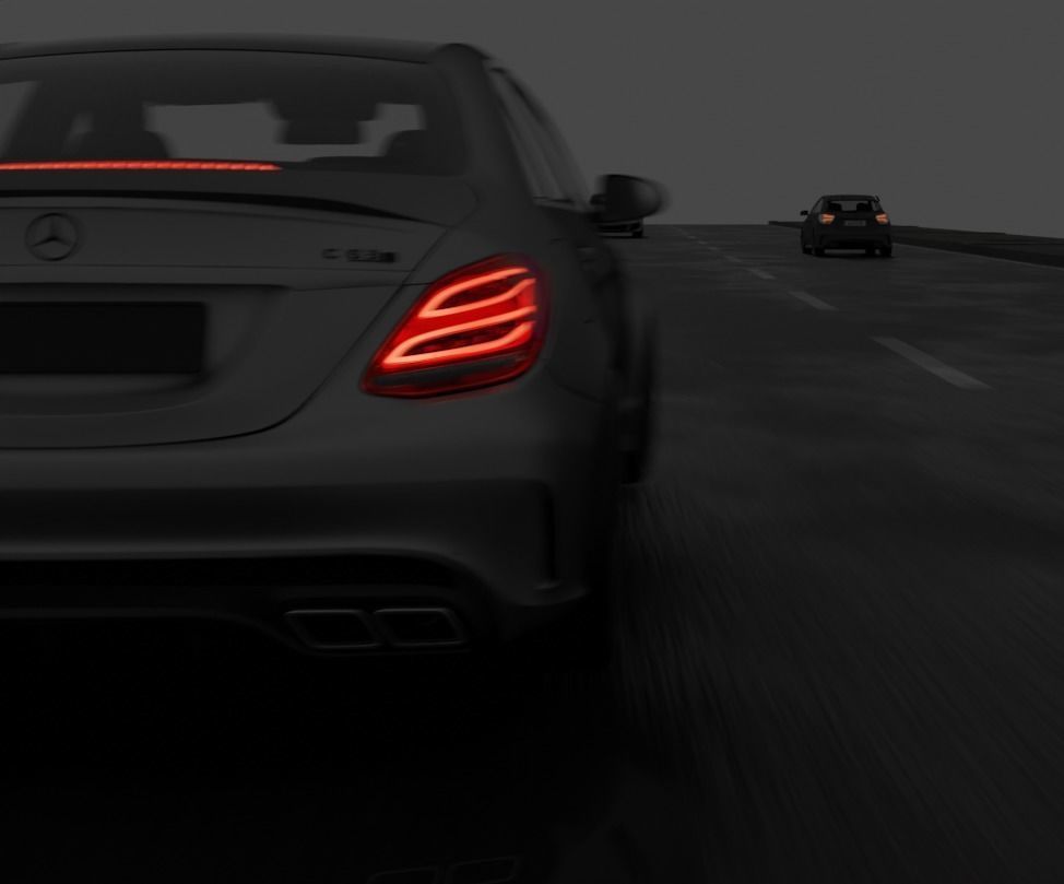 Mercedes C63 Amg Sedan 2019 Free 3D model_4