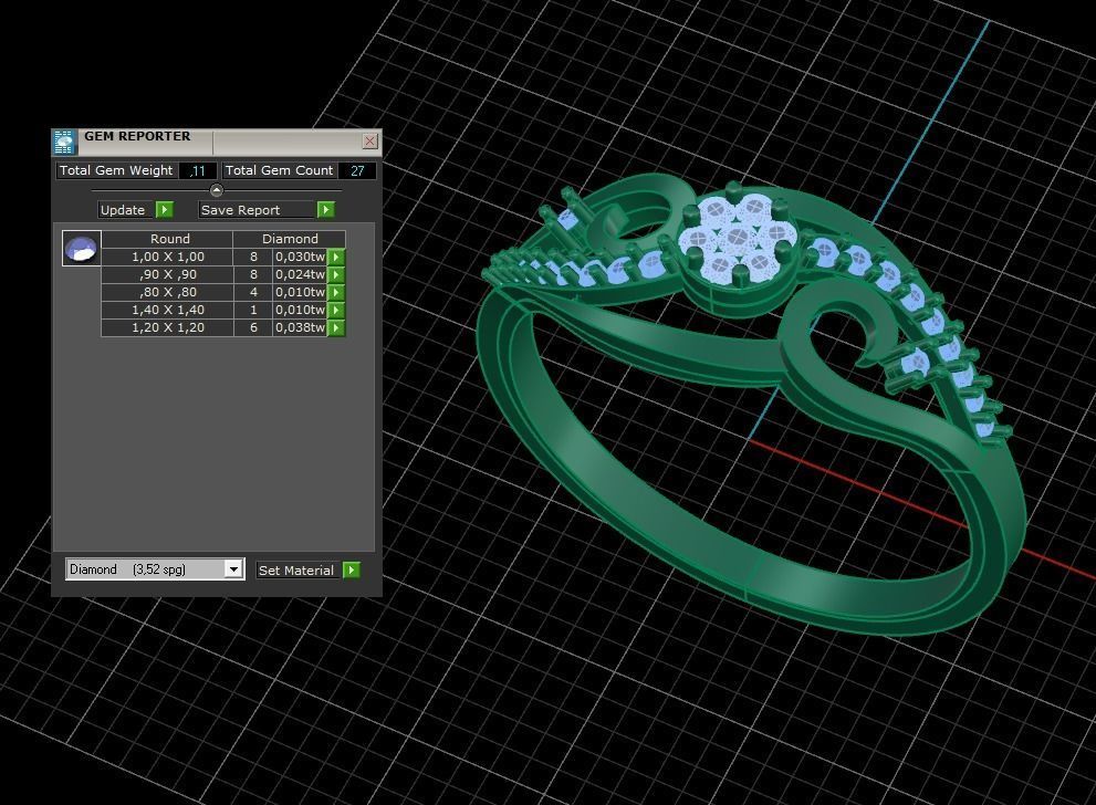 Minimalist Ring 282 3D print model_5