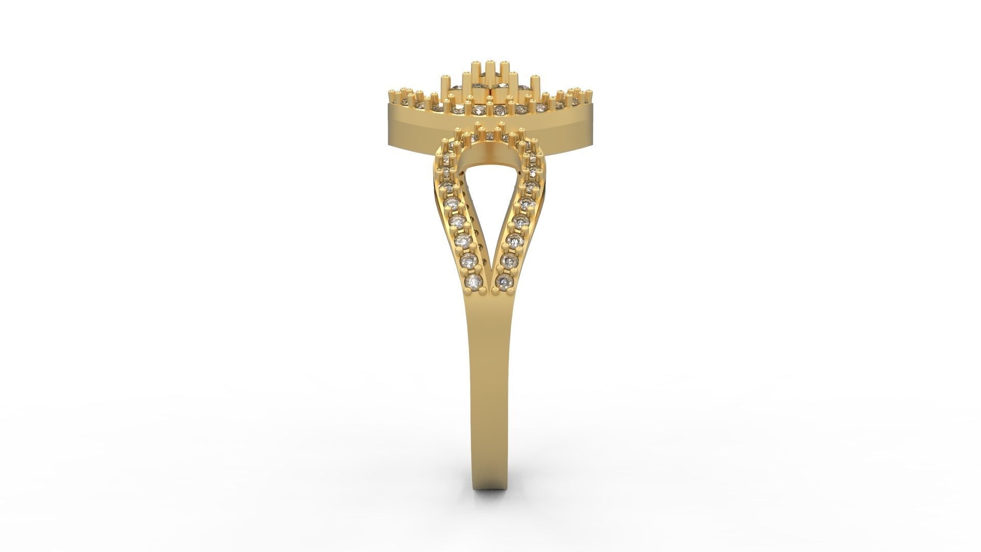 Minimalist Ring 283 3D print model_3