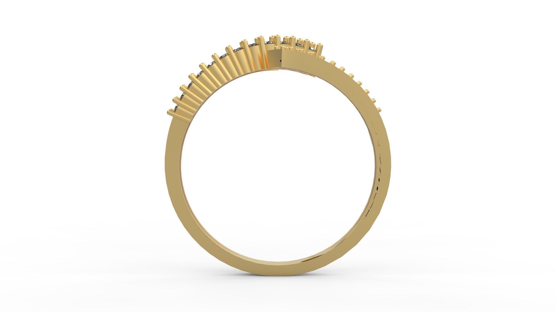 Minimalist Ring 290 3D print model_2