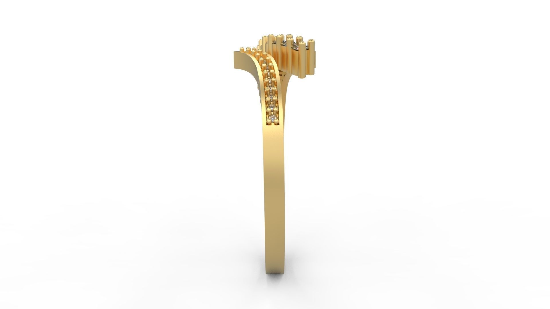 Minimalist Ring 290 3D print model_3