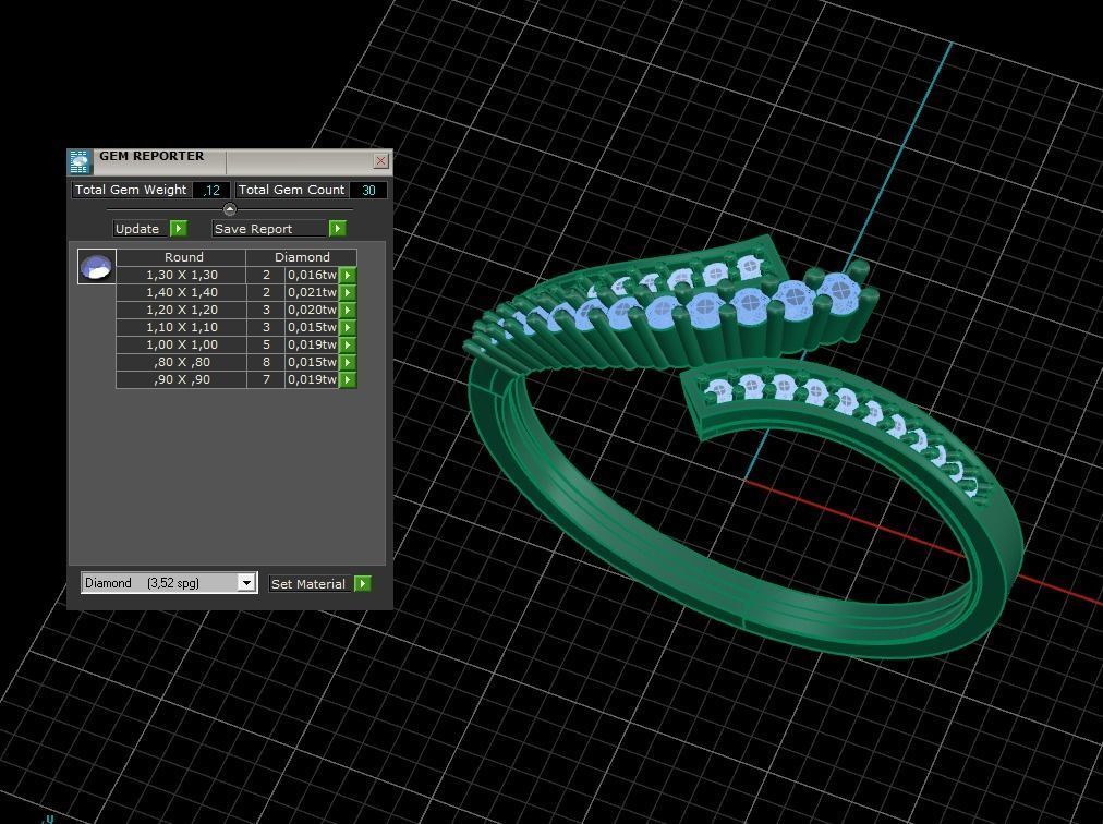 Minimalist Ring 290 3D print model_5