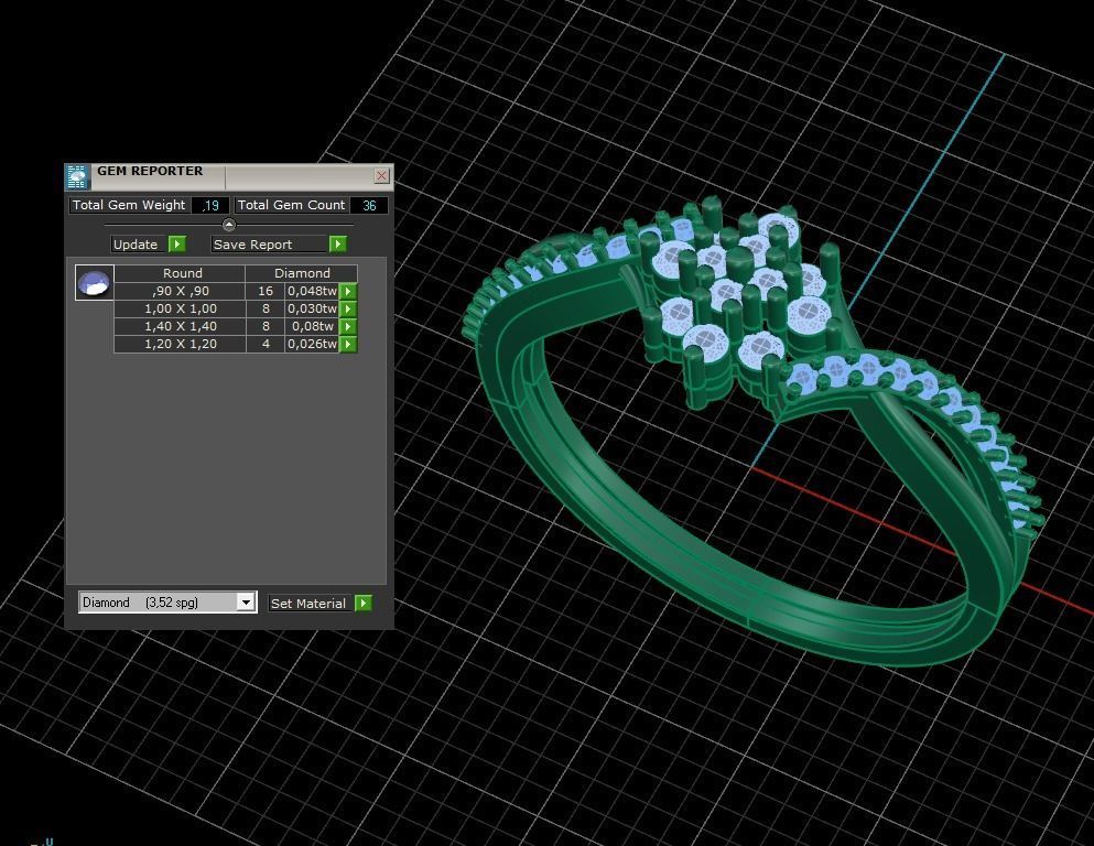 Minimalist Ring 291 3D print model_5
