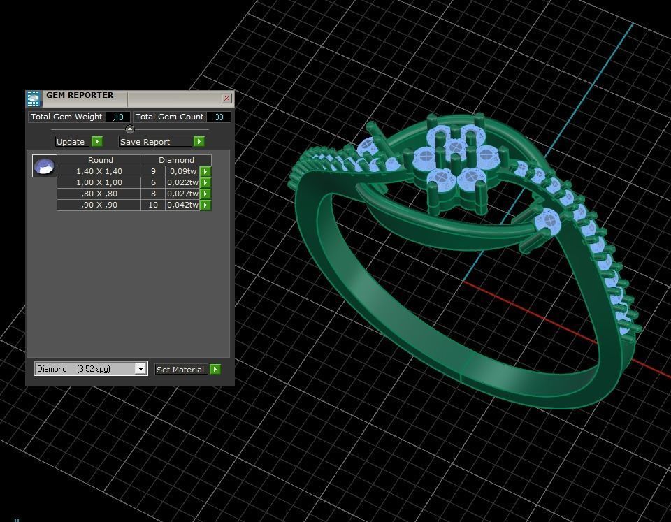Minimalist Ring 292 3D print model_5