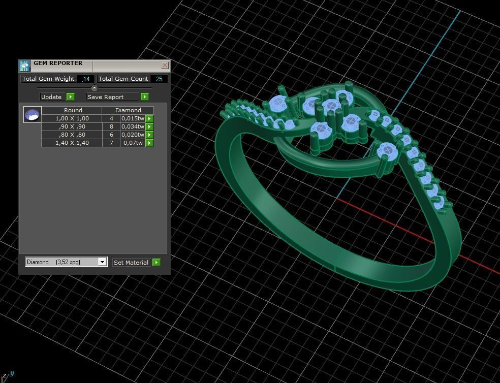 Minimalist Ring 293 3D print model_5