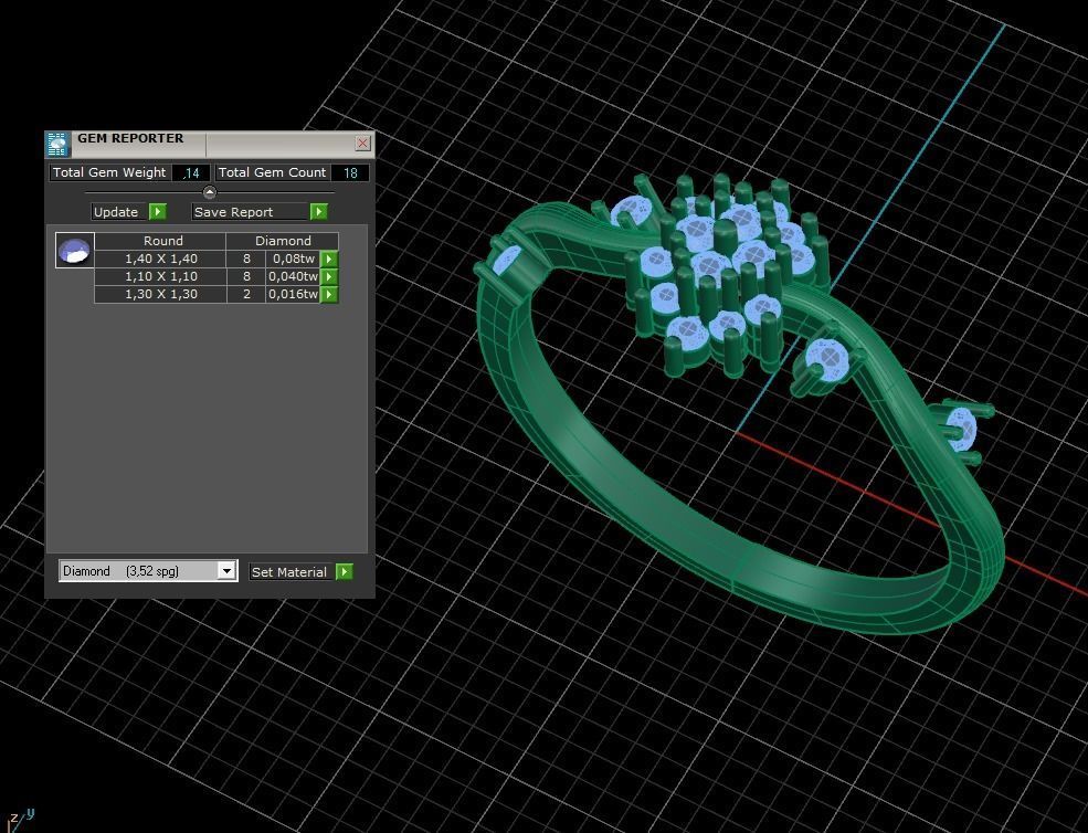 Minimalist Ring 294 3D print model_5