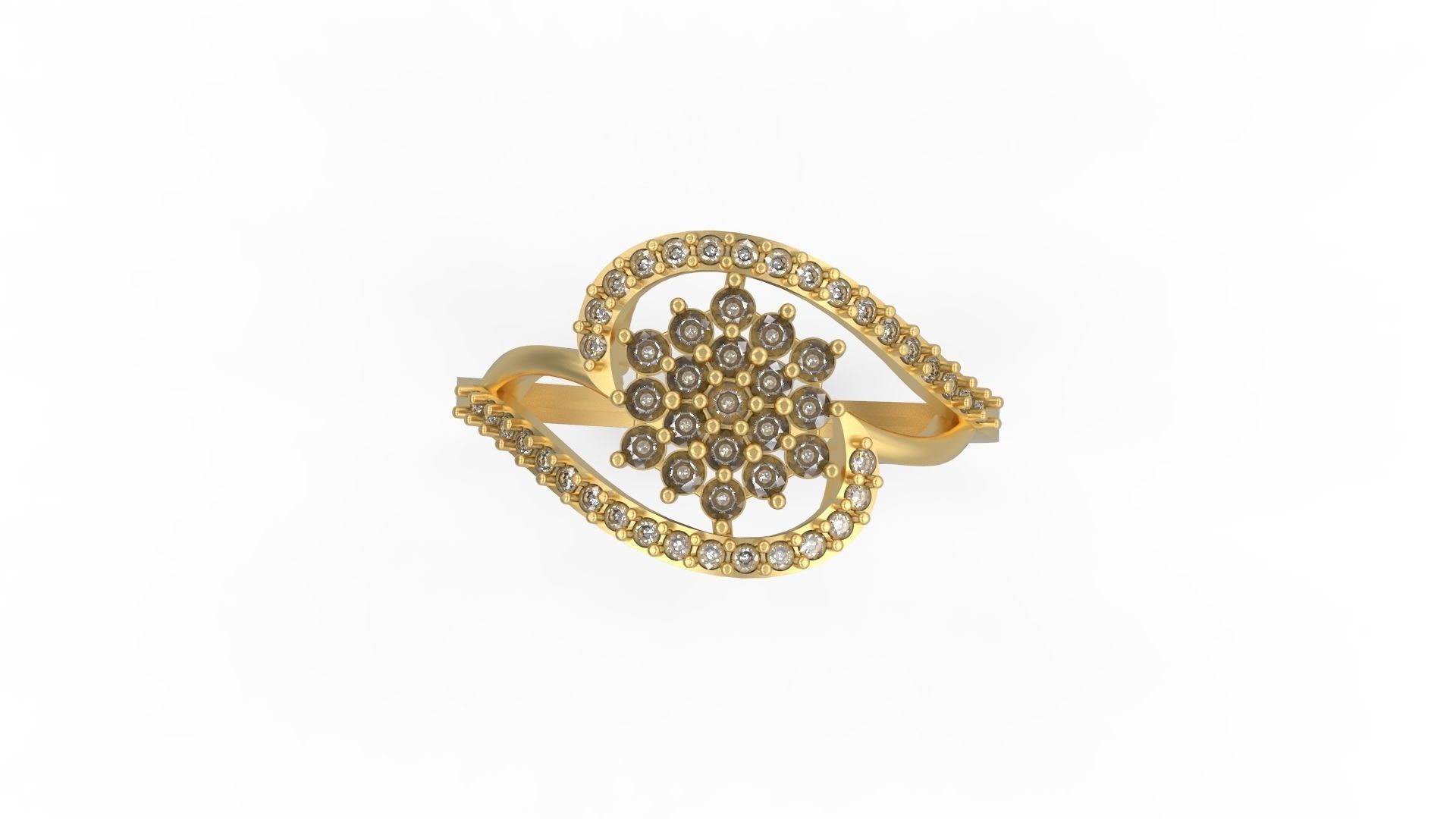 Minimalist Ring 295 3D print model_4