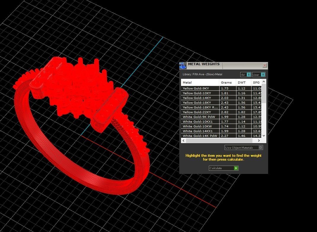 Minimalist Ring 297 3D print model_6