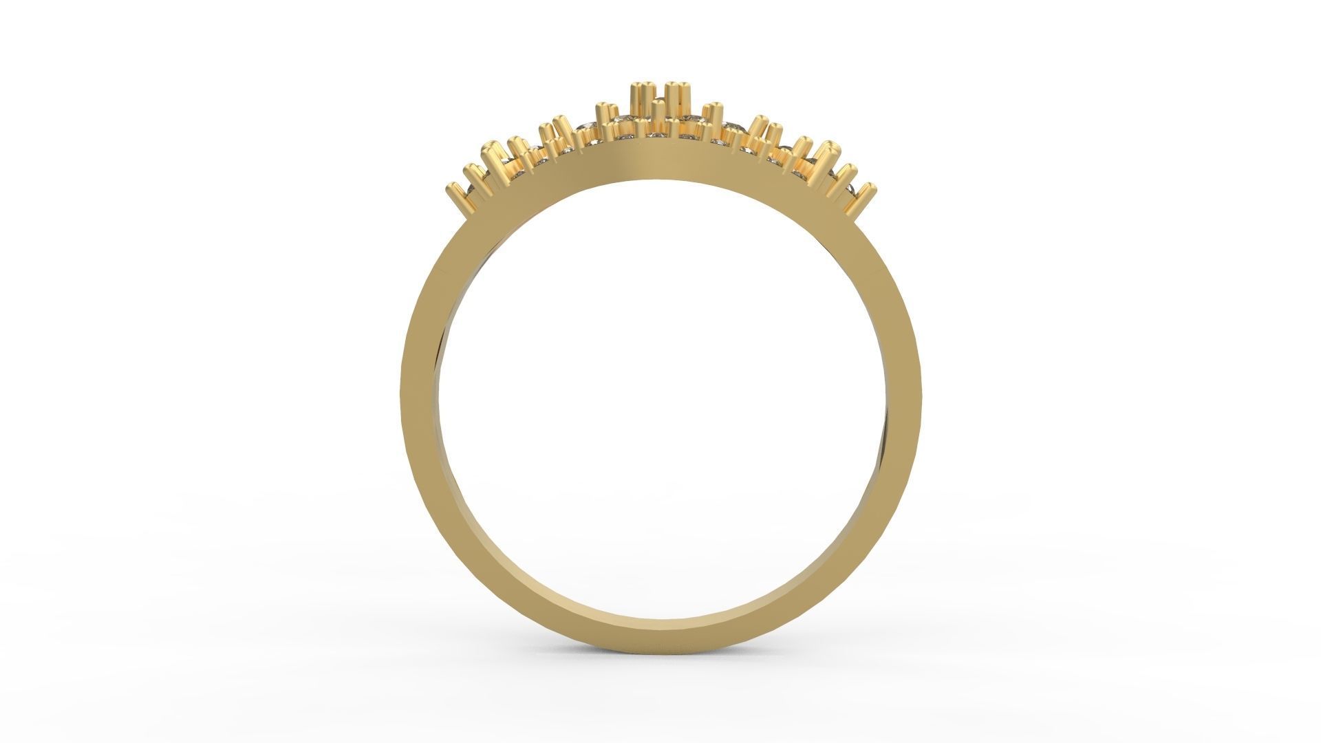 Minimalist Ring 299 3D print model_2