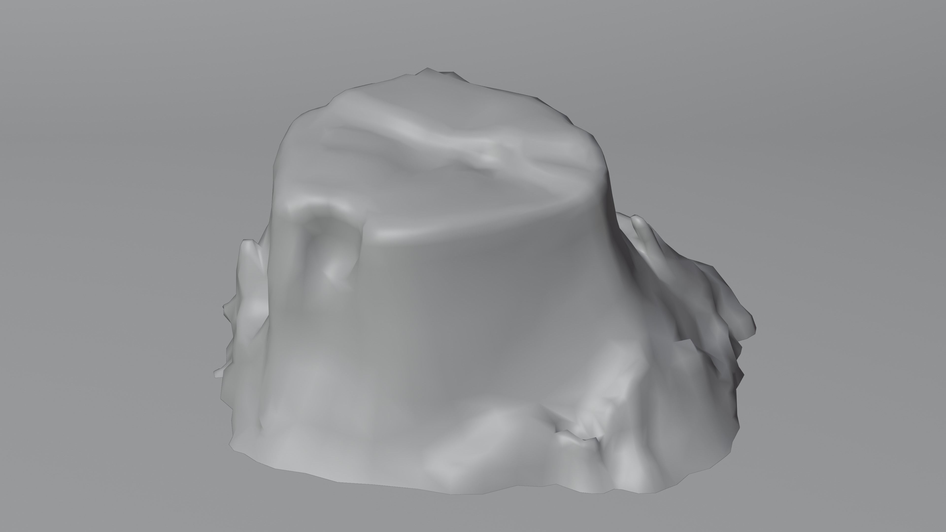 Tree Stump 004 Photoscan PBR Game Ready Low-poly 3D model_14