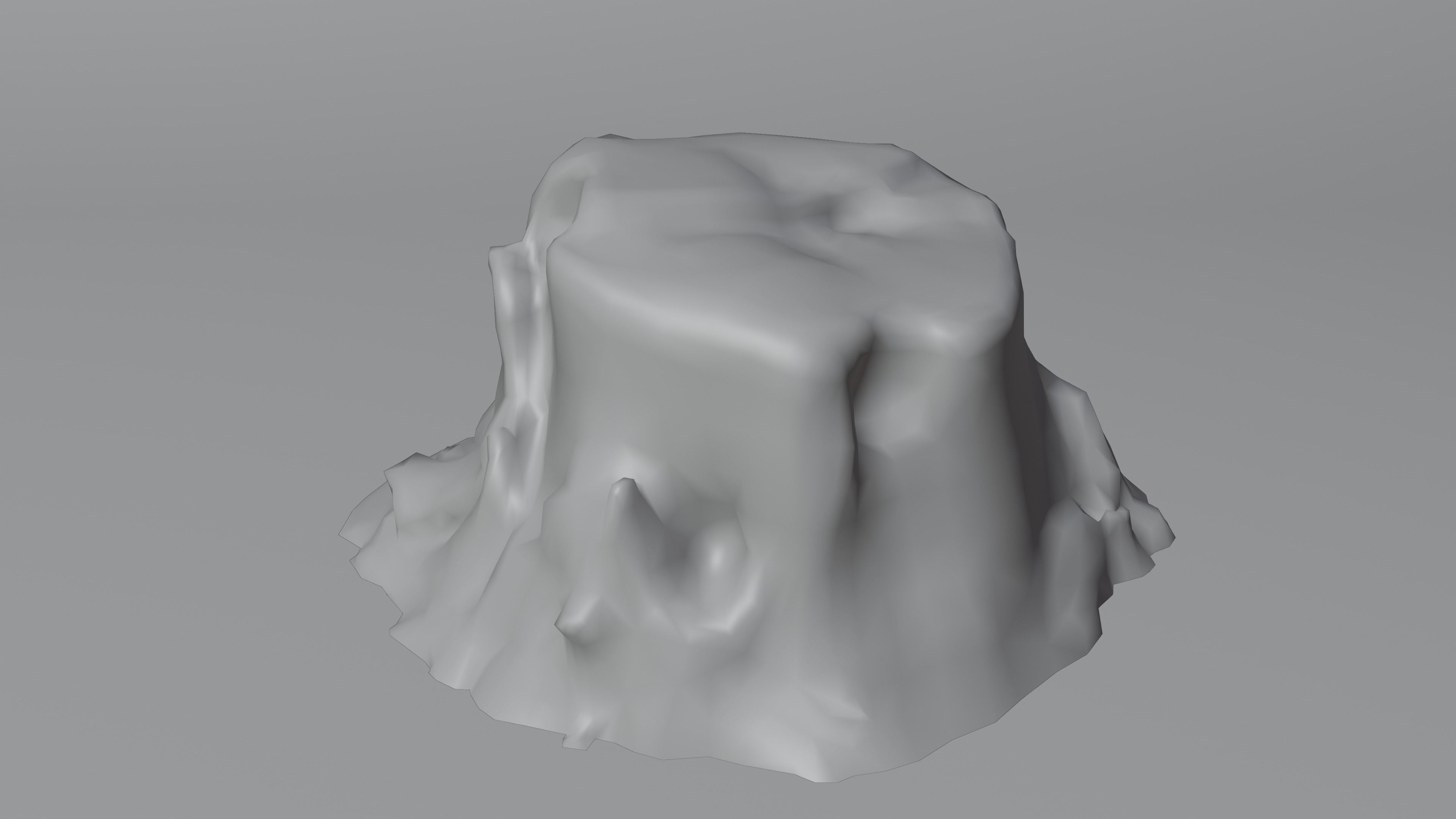 Tree Stump 004 Photoscan PBR Game Ready Low-poly 3D model_17