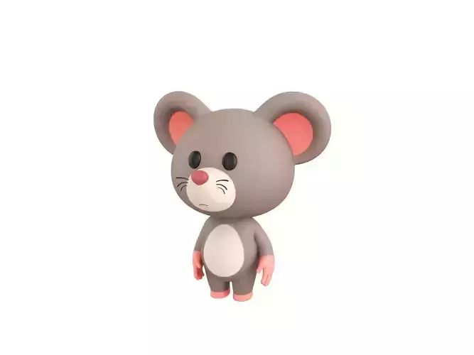 Character184 Rigged Rat