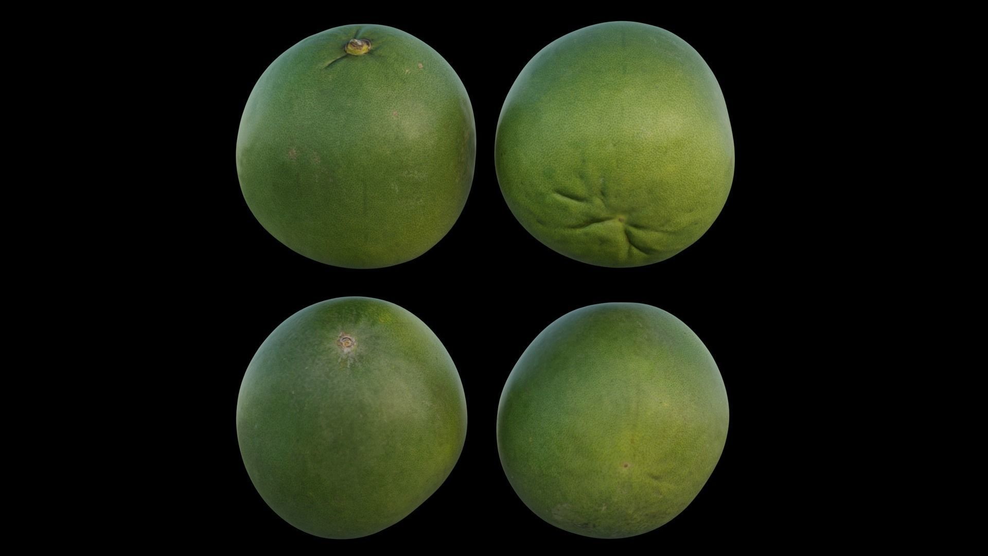 Pomelo 03 3D model_11