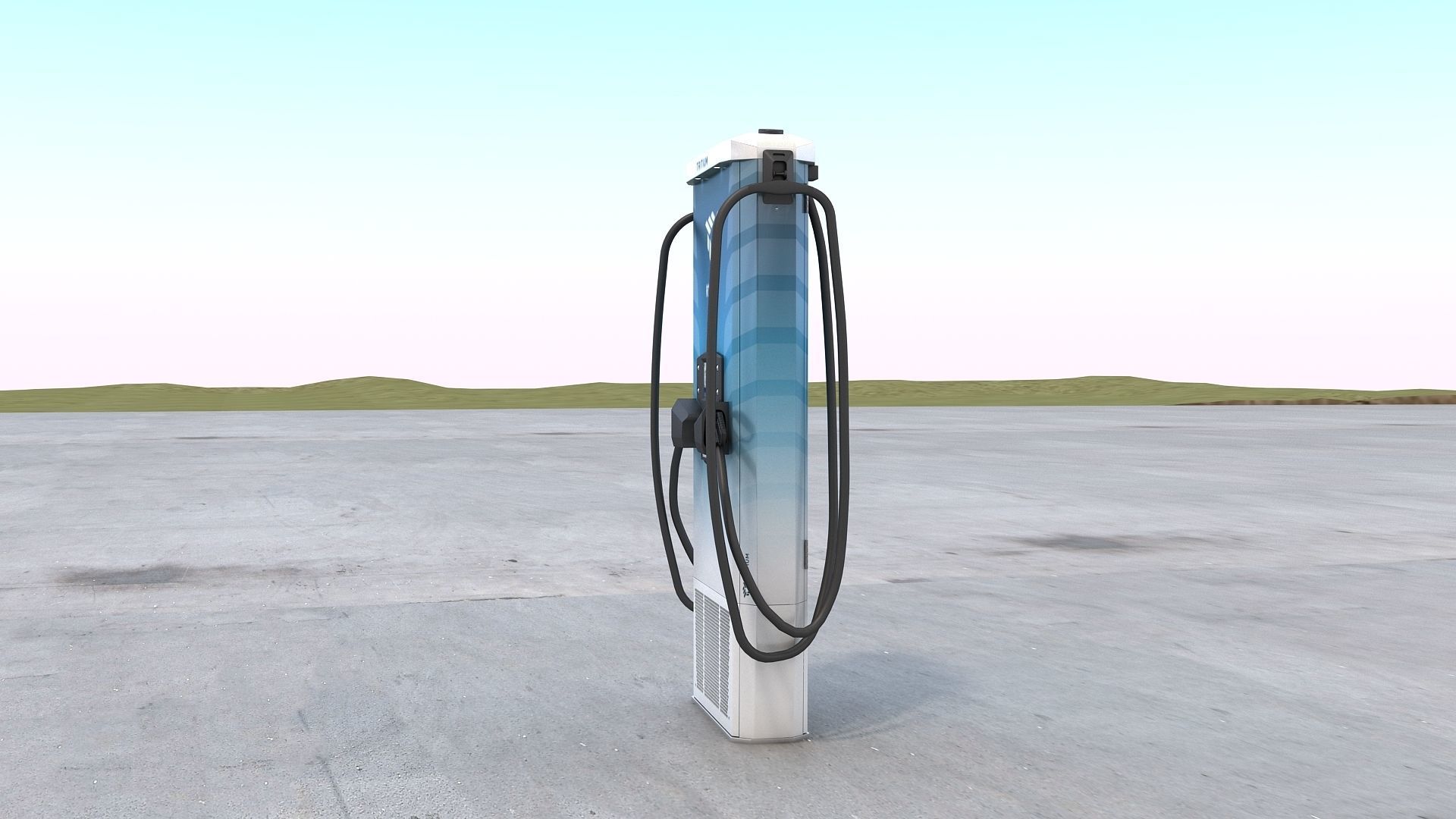 Tritium RTM DC Charger 75kW 3D model_6