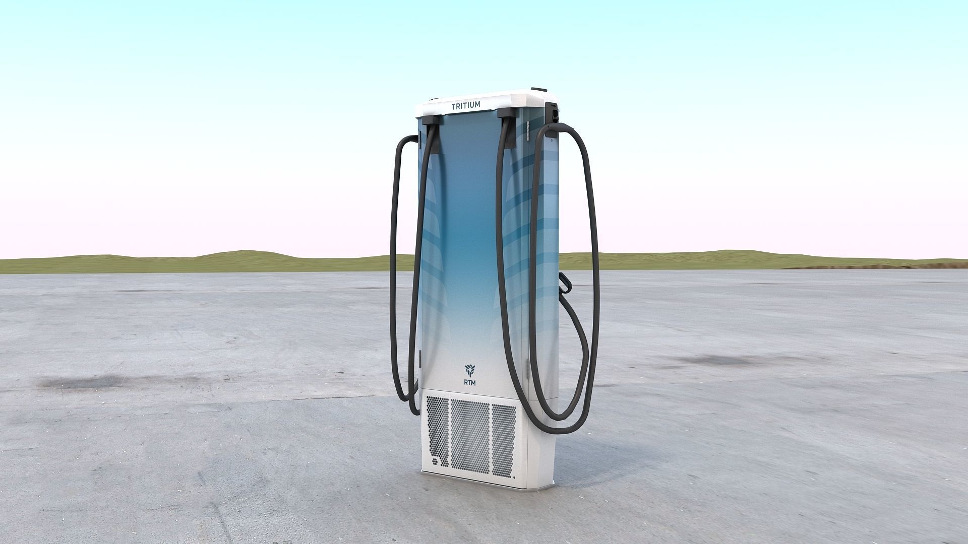 Tritium RTM DC Charger 75kW 3D model_8