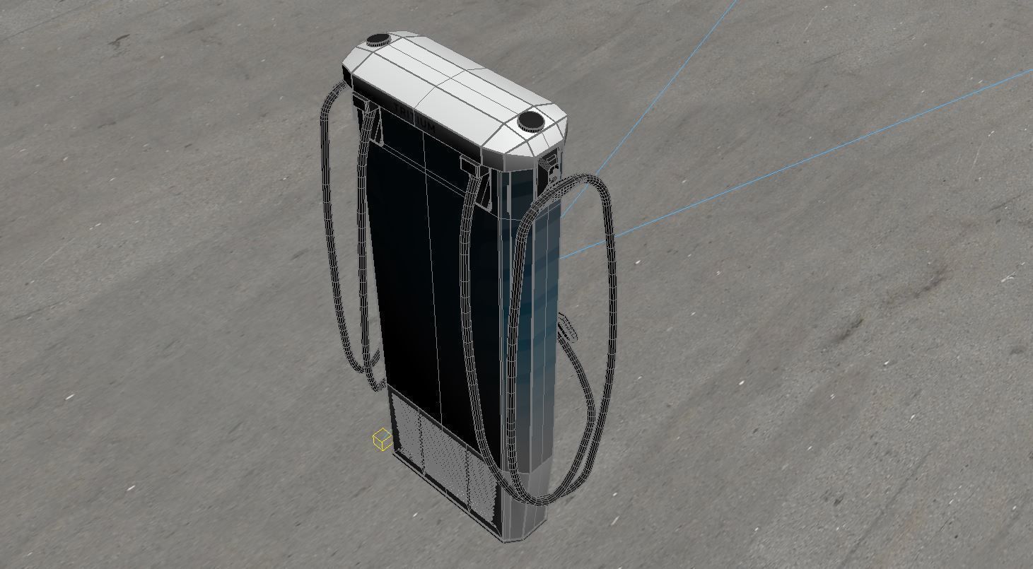 Tritium RTM DC Charger 75kW 3D model_2