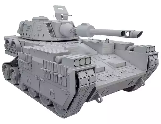 Concept Tank 2-Clay Version