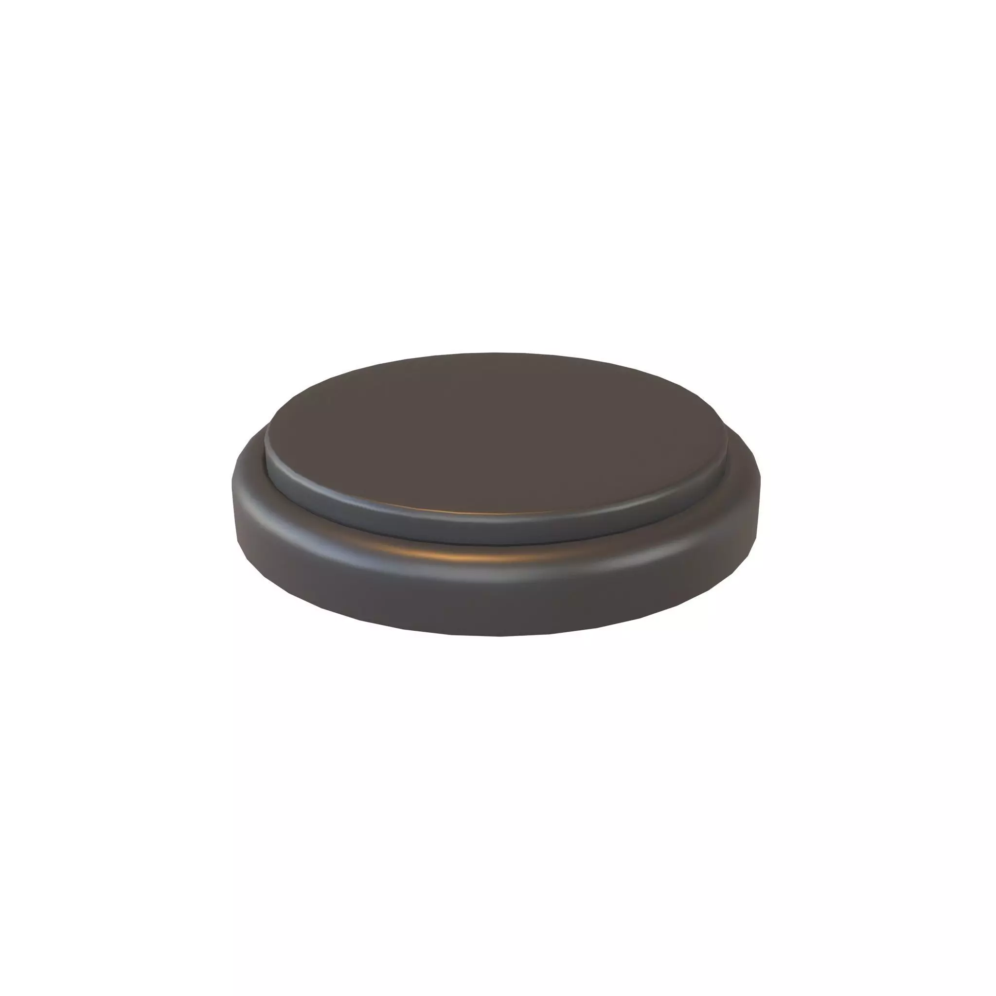 Round Button V1 004 Low-poly 3D model_0