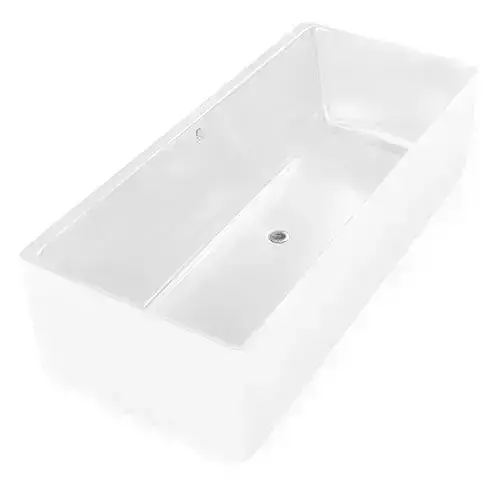 Large White Bath