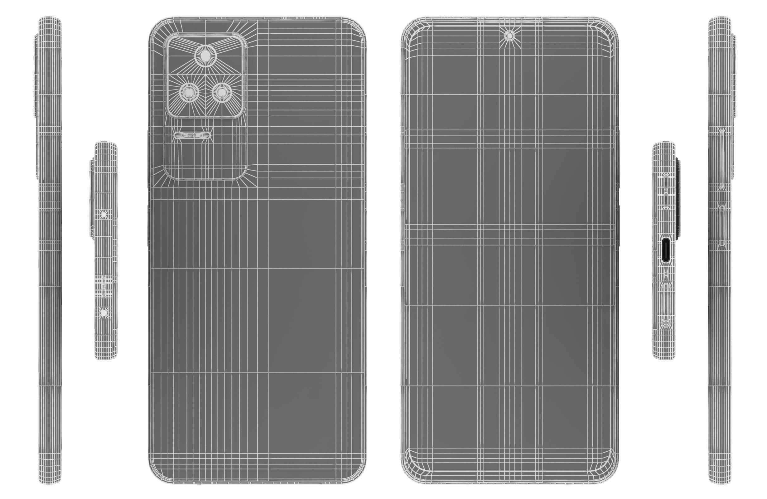 Xiaomi Poco F4 5G Silver 3D model_16