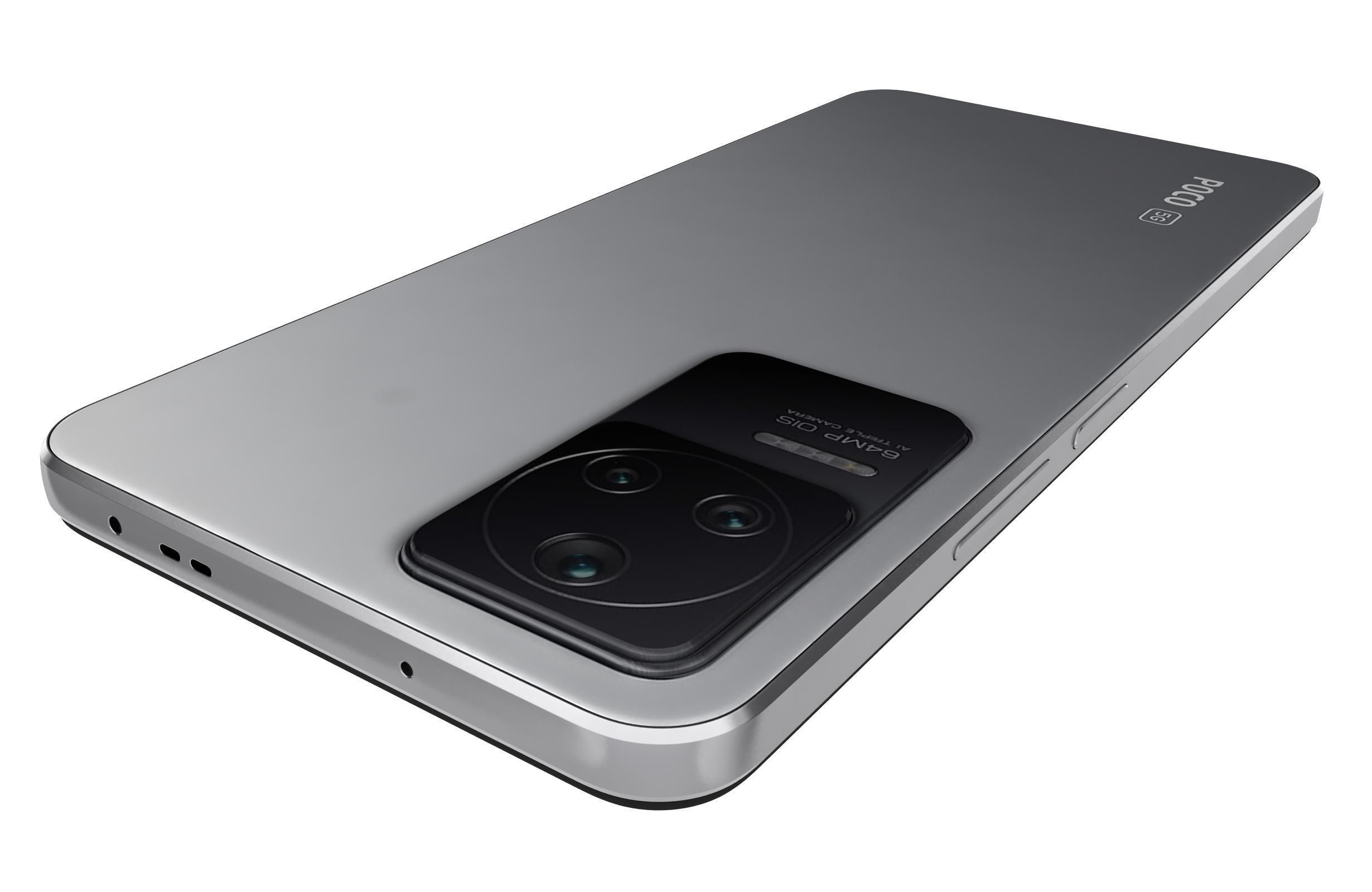 Xiaomi Poco F4 5G Silver 3D model_15