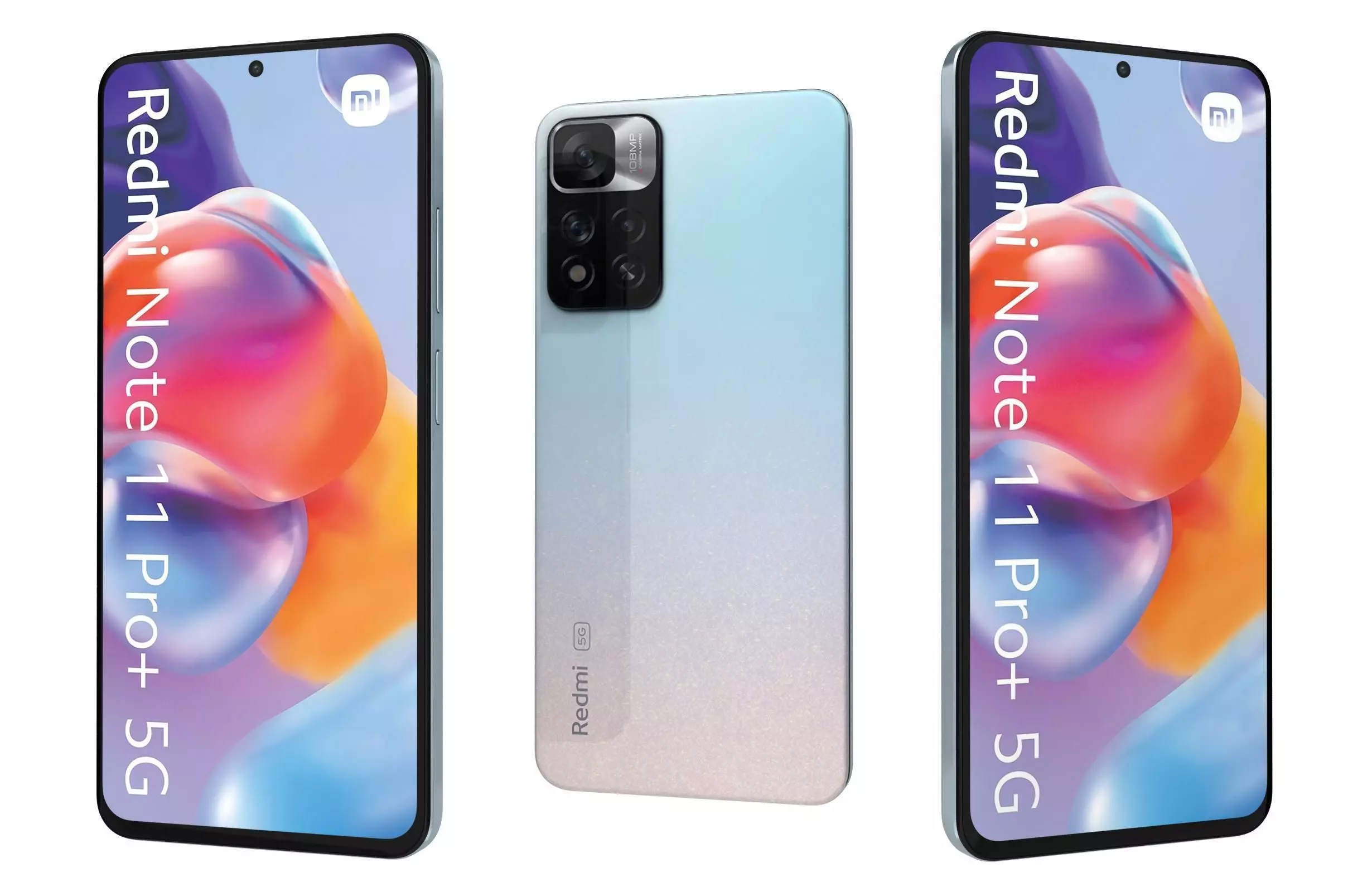 Xiaomi Redmi Note 11 Pro Plus 5G White 3D model_0