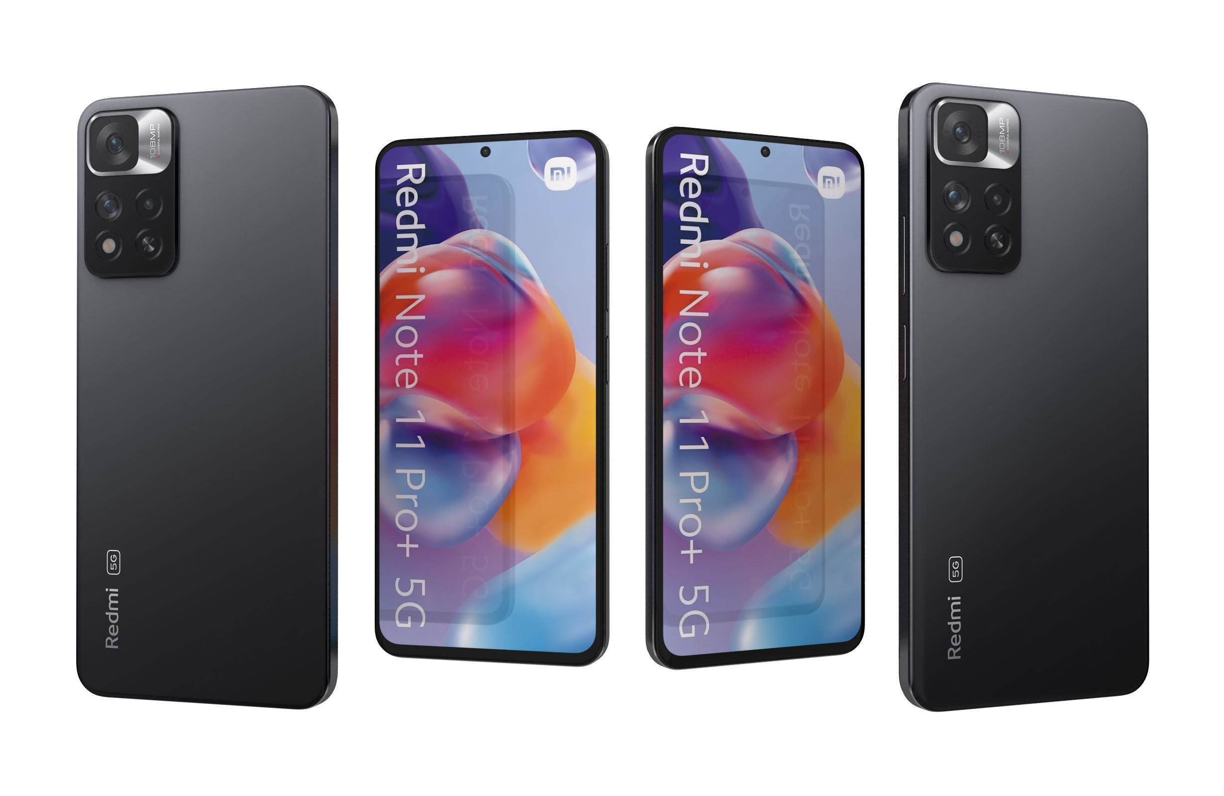 Xiaomi Redmi Note 11 Pro Plus 5G All Colors 3D model_13