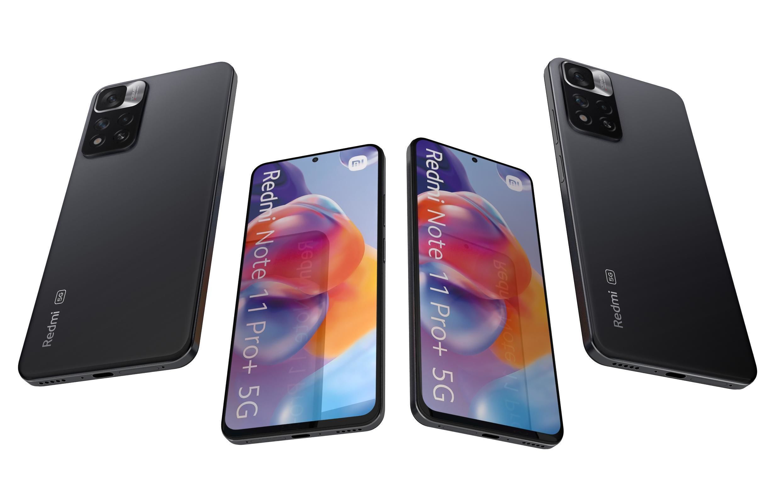 Xiaomi Redmi Note 11 Pro Plus 5G All Colors 3D model_18