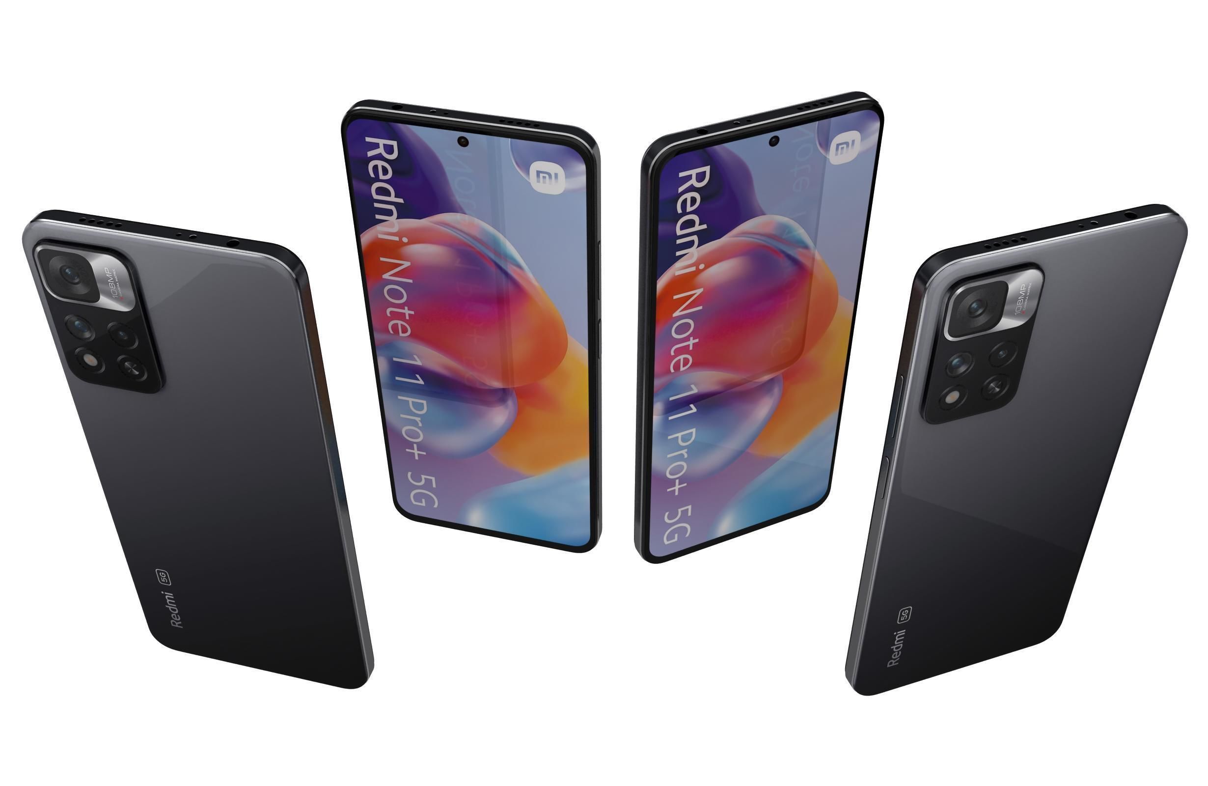 Xiaomi Redmi Note 11 Pro Plus 5G All Colors 3D model_21