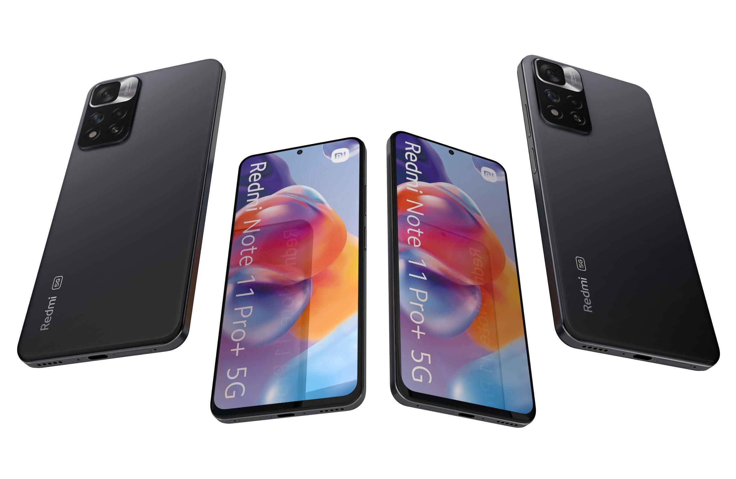 Xiaomi Redmi Note 11 Pro Plus 5G All Colors 3D model_16