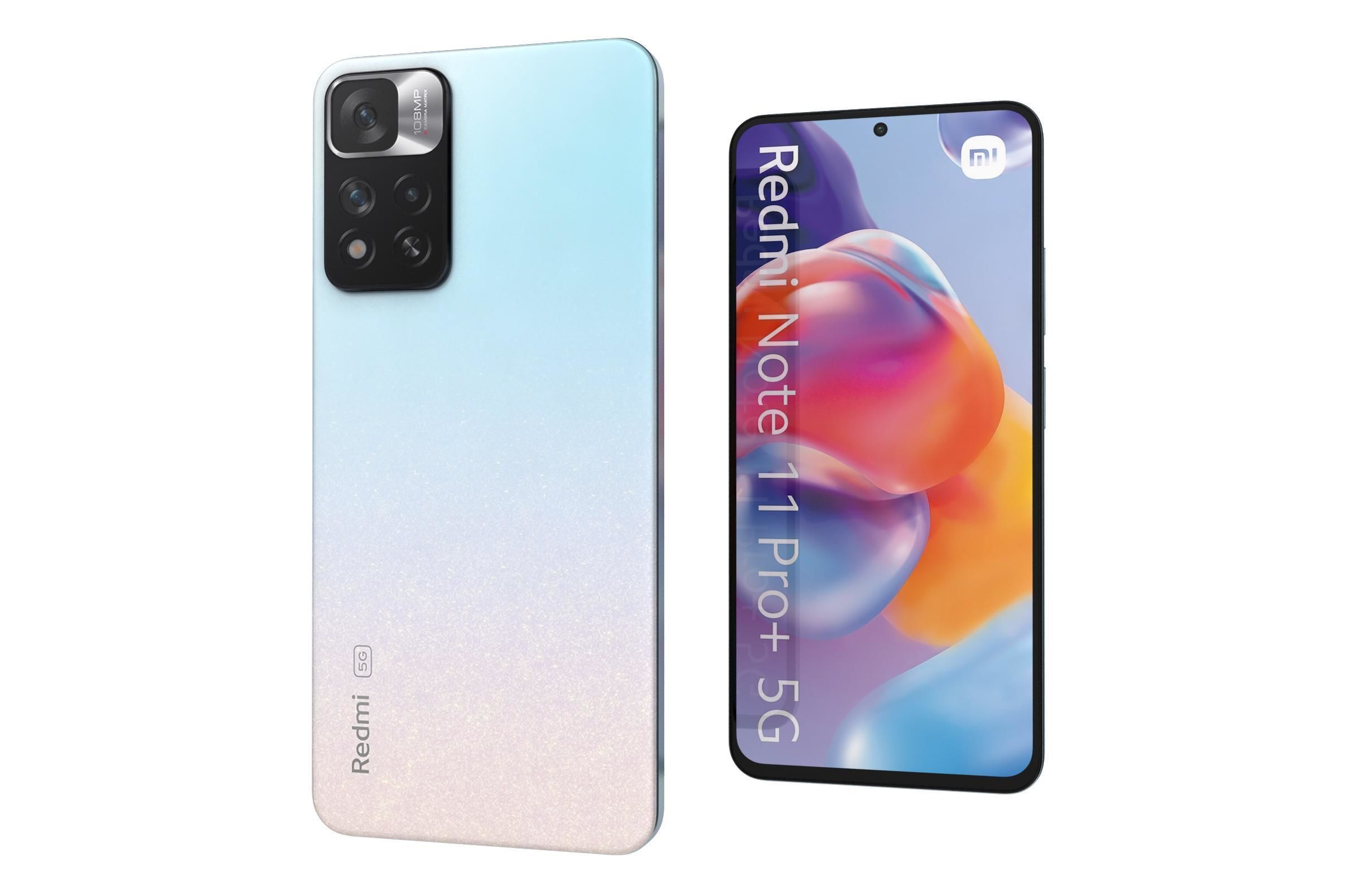 Xiaomi Redmi Note 11 Pro Plus 5G All Colors 3D model_27