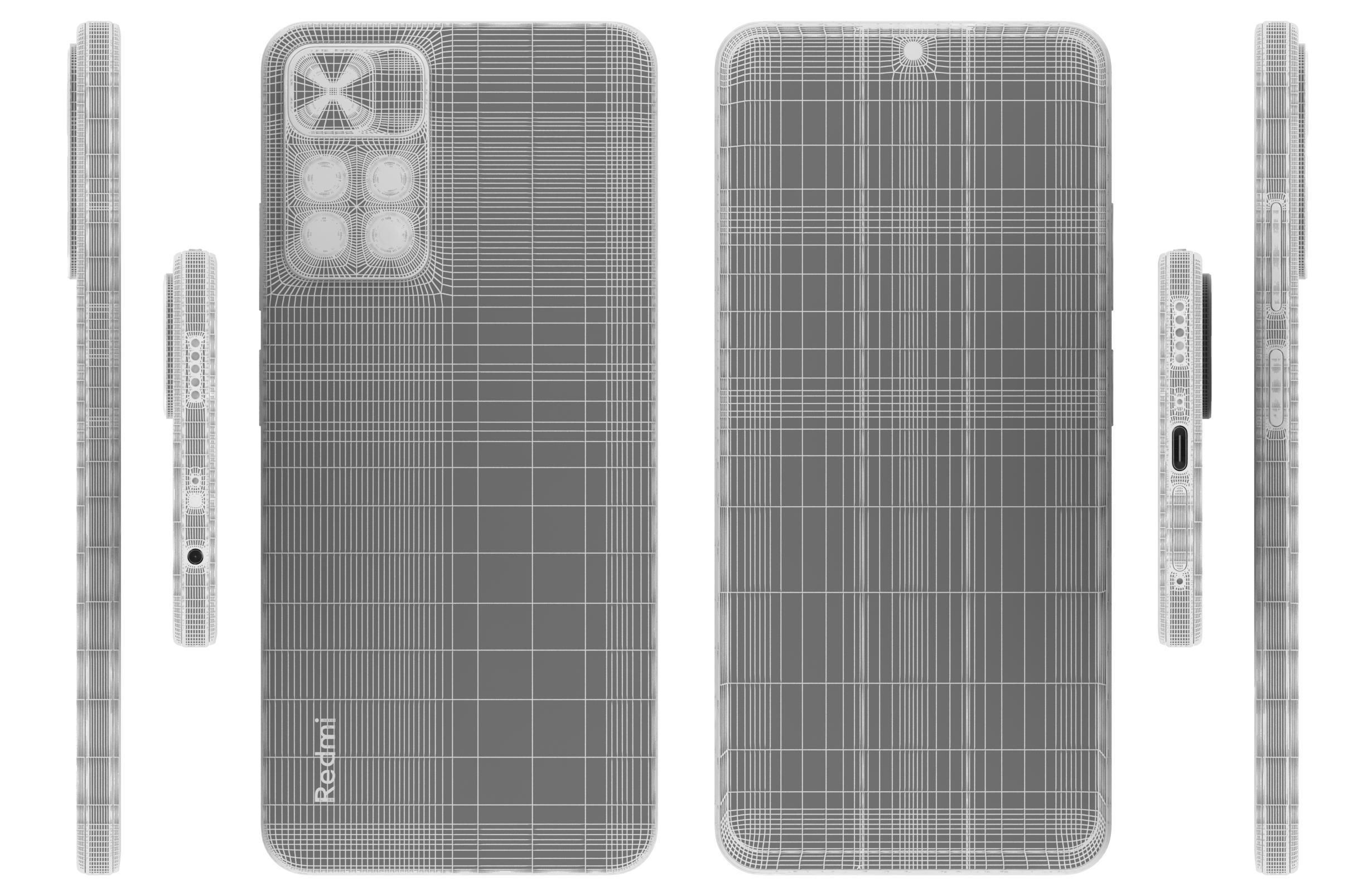 Xiaomi Redmi Note 11 Pro Plus 5G All Colors 3D model_32