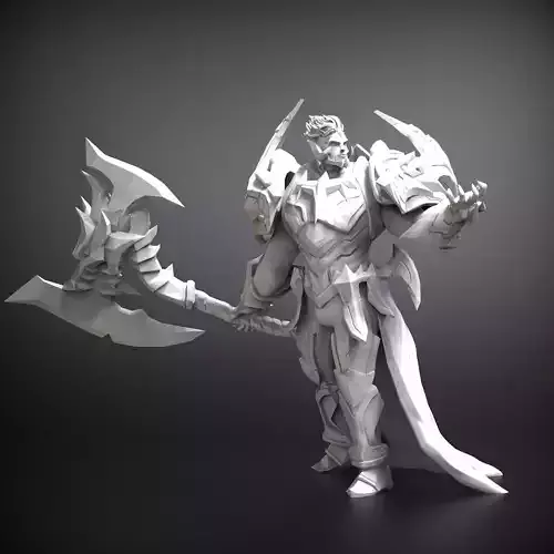STL Darius God King 3D print model league of legends
