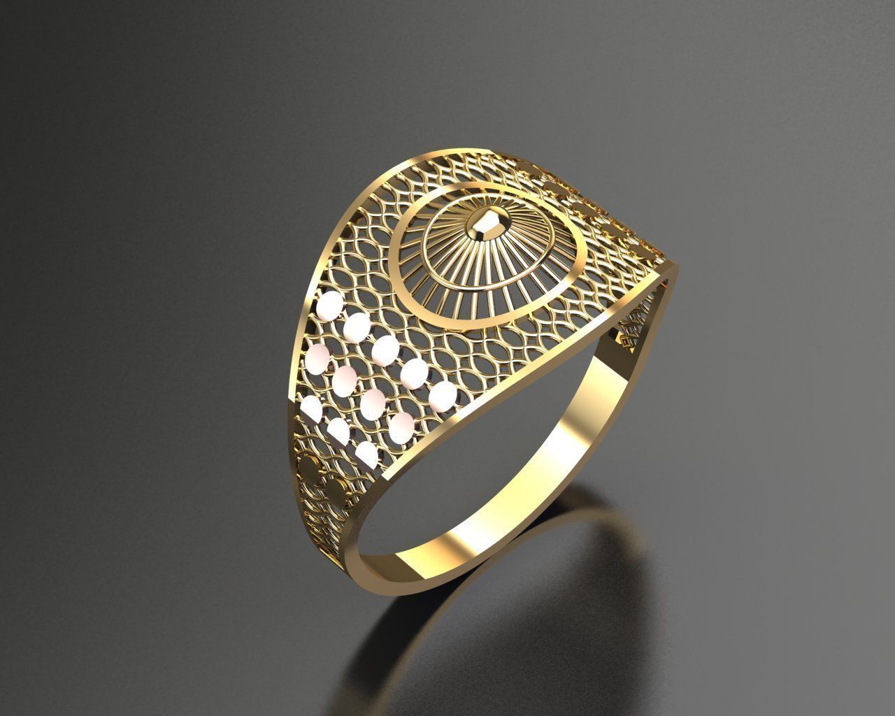 20 ring  turkish model  3D print model_10