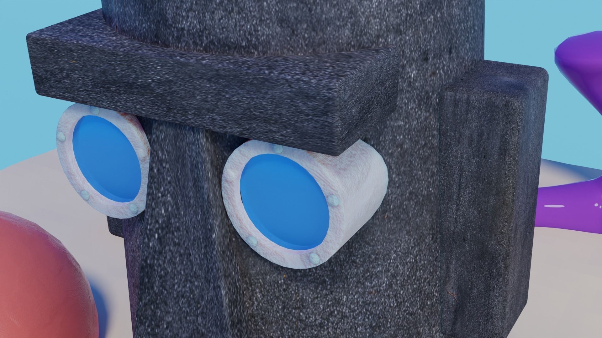 Spongebobs House 3D model_9