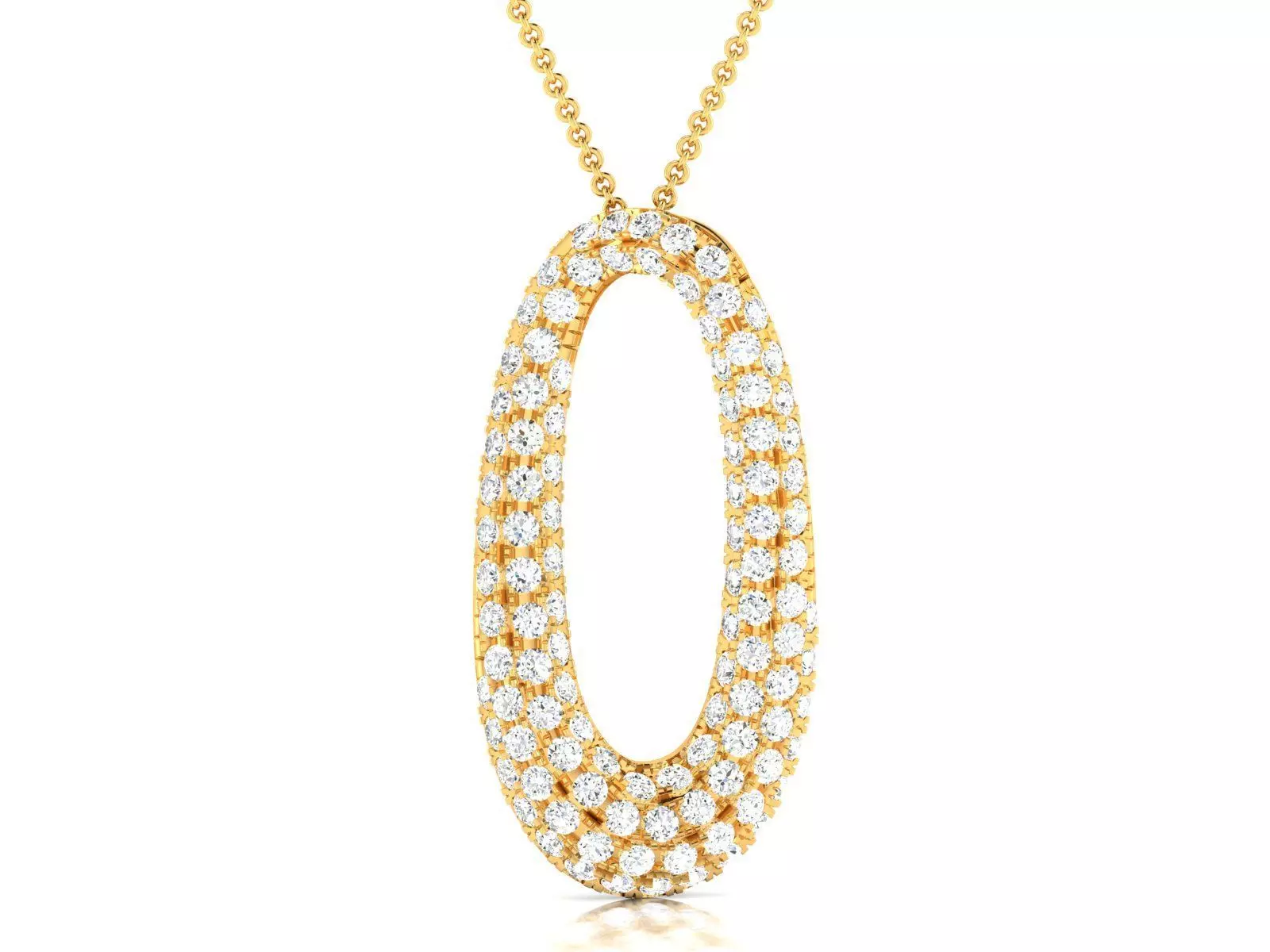 Solitaire Women Pendants 3dm STL OBJ FBX Render Details 3D print model_0