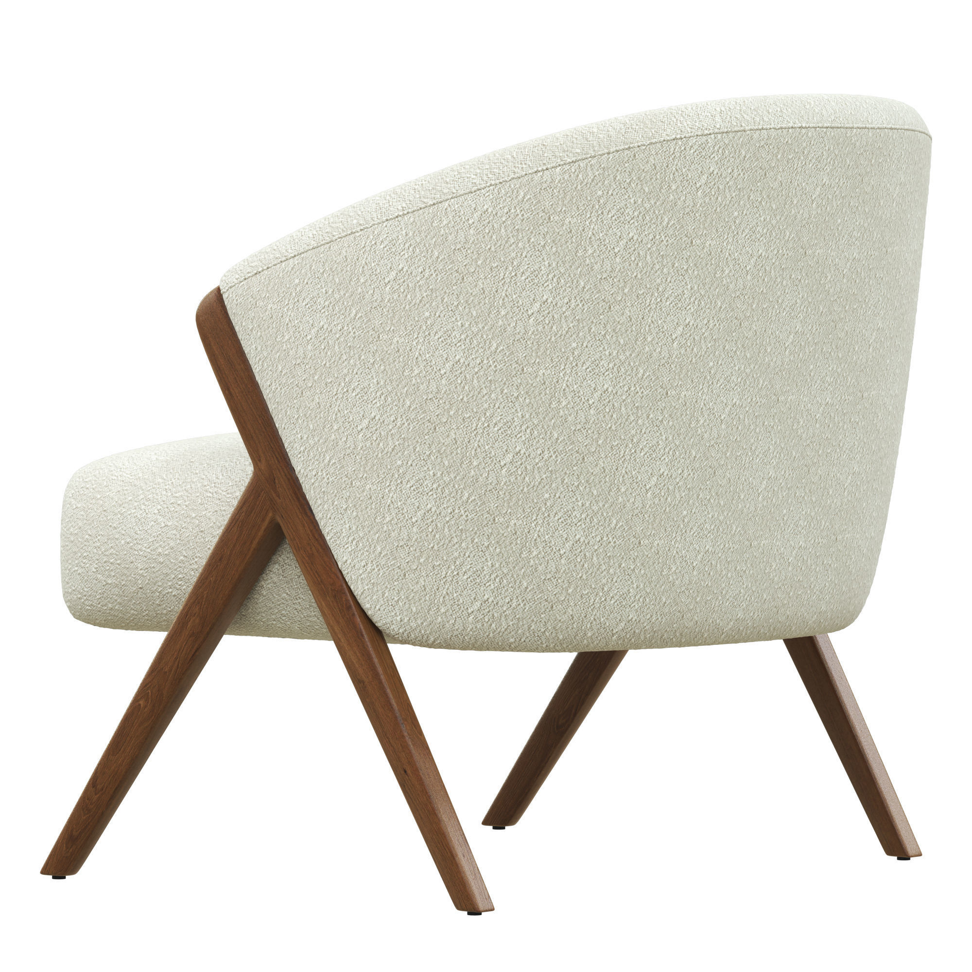 Chair boucle Zara home 3D model | CGTrader