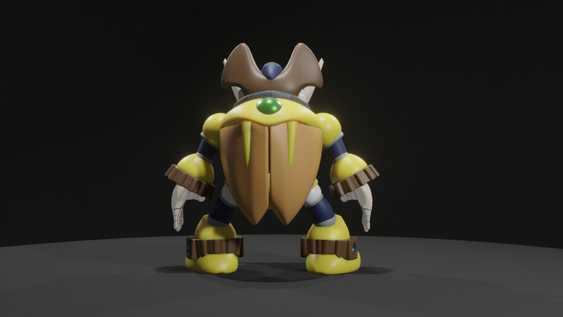 Ground Scaravich 3D model_9