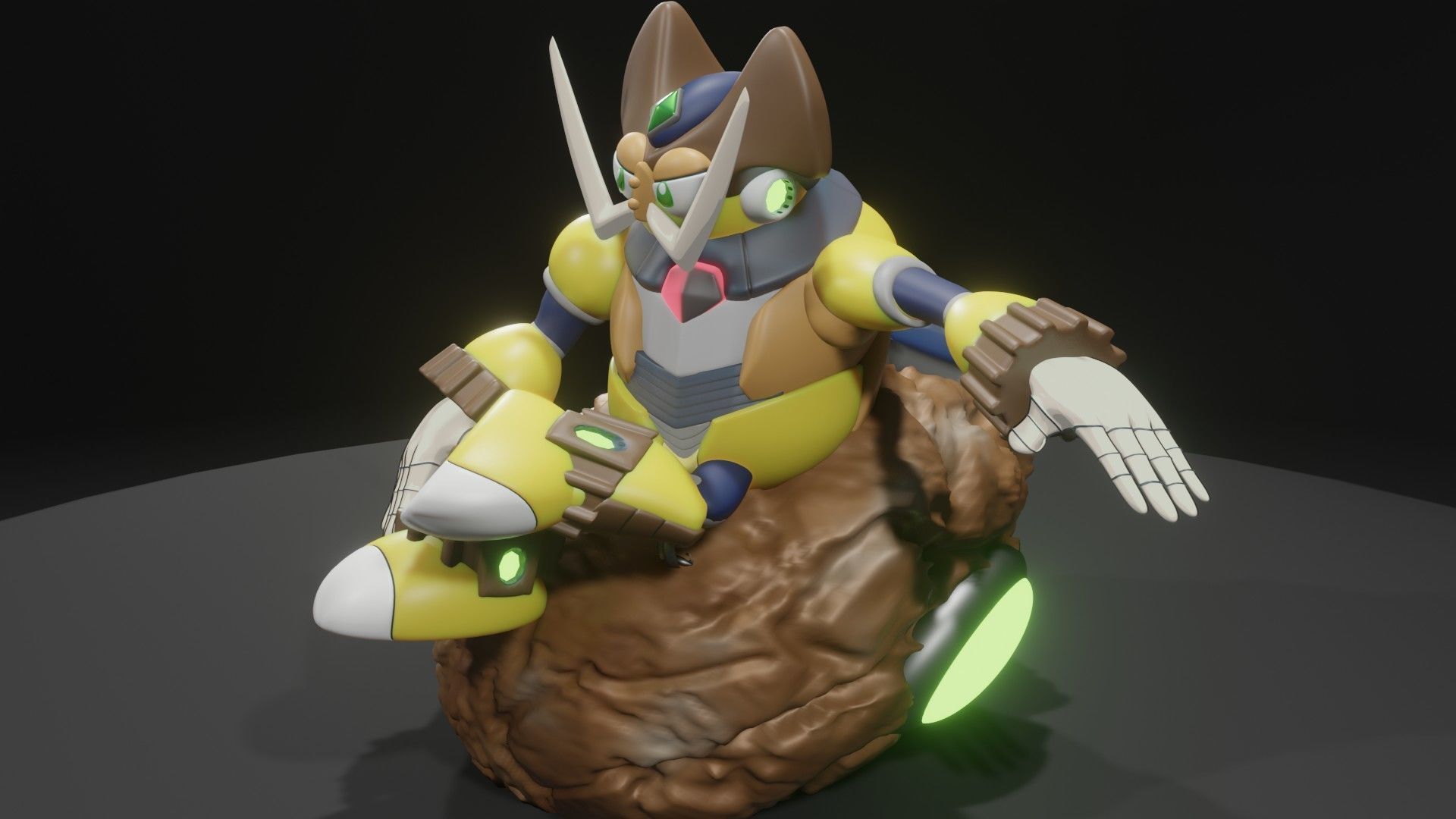 Ground Scaravich 3D model_5