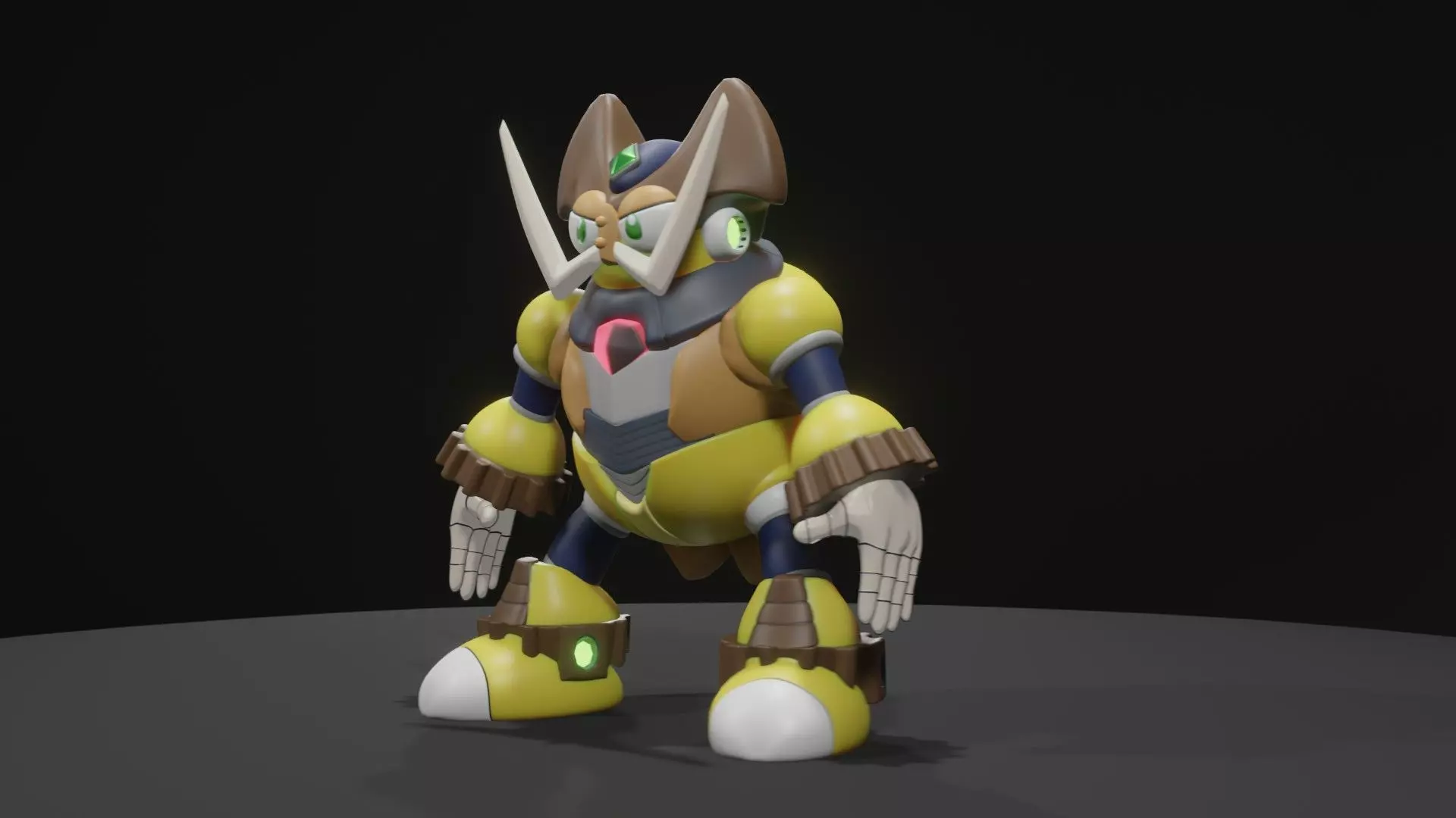 Ground Scaravich 3D model_0