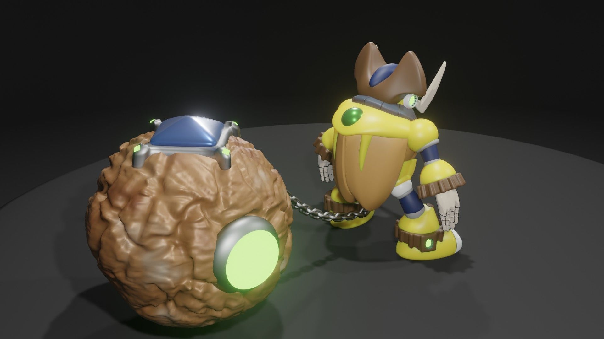 Ground Scaravich 3D model_4