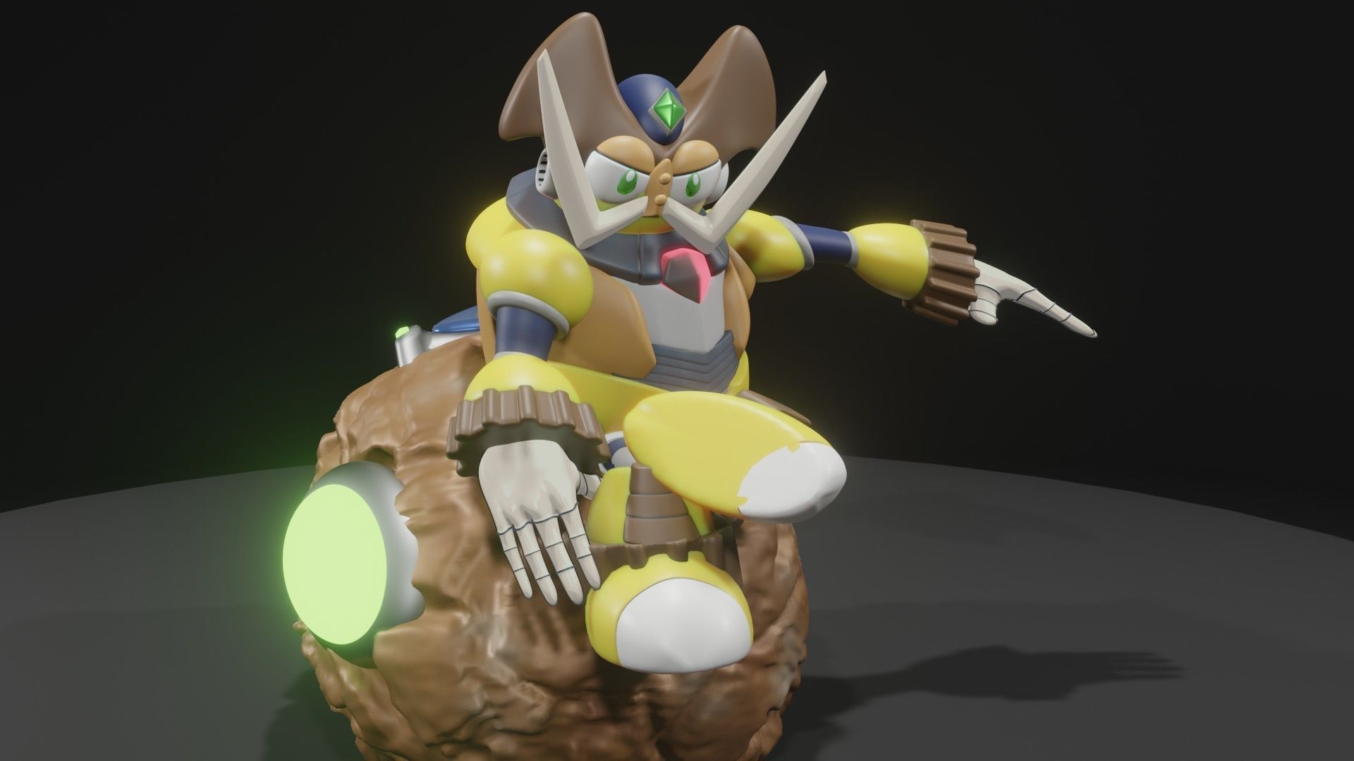 Ground Scaravich 3D model_7