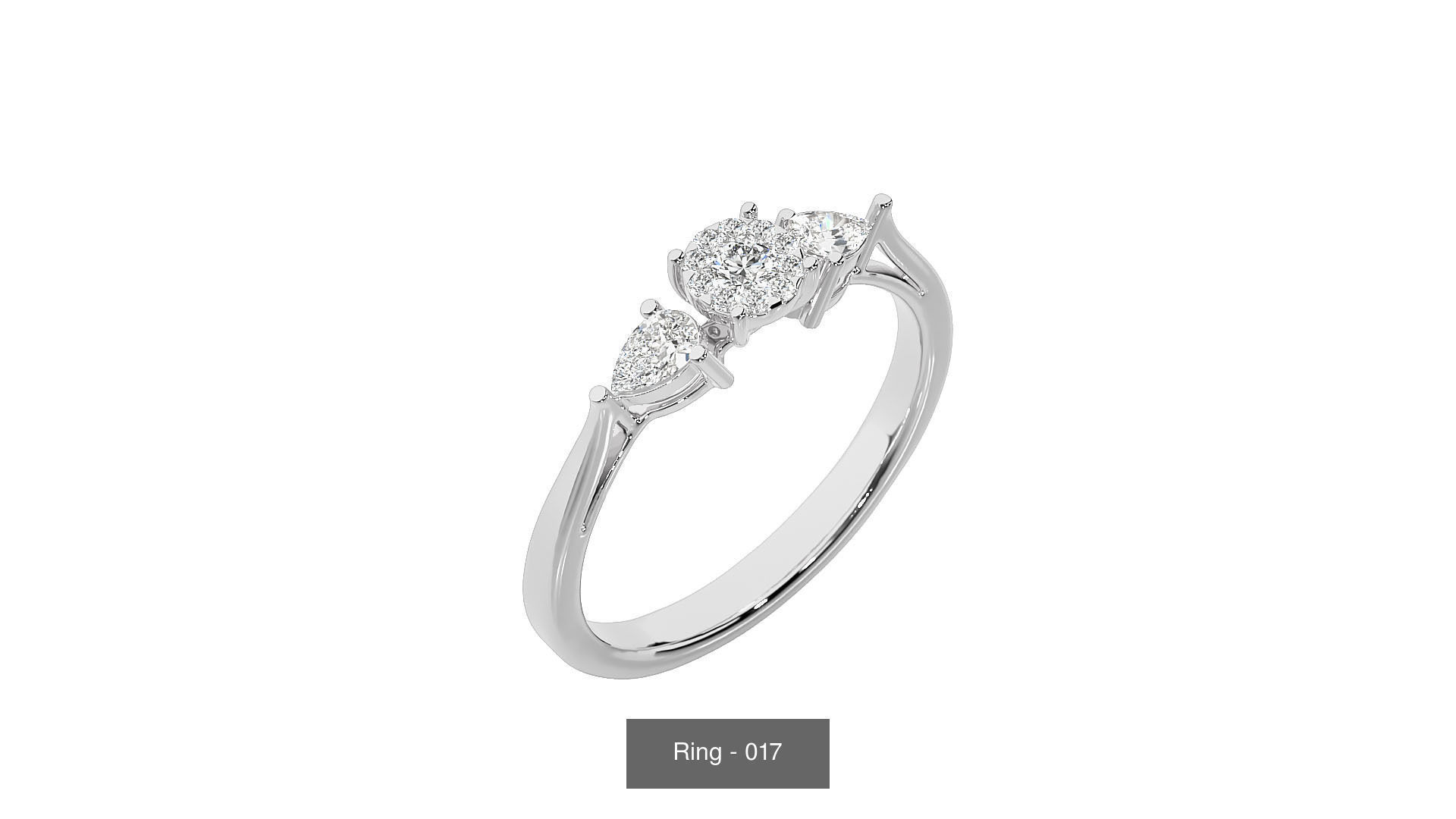 40 Solitaire Rings Pack 3D Model Collection_28