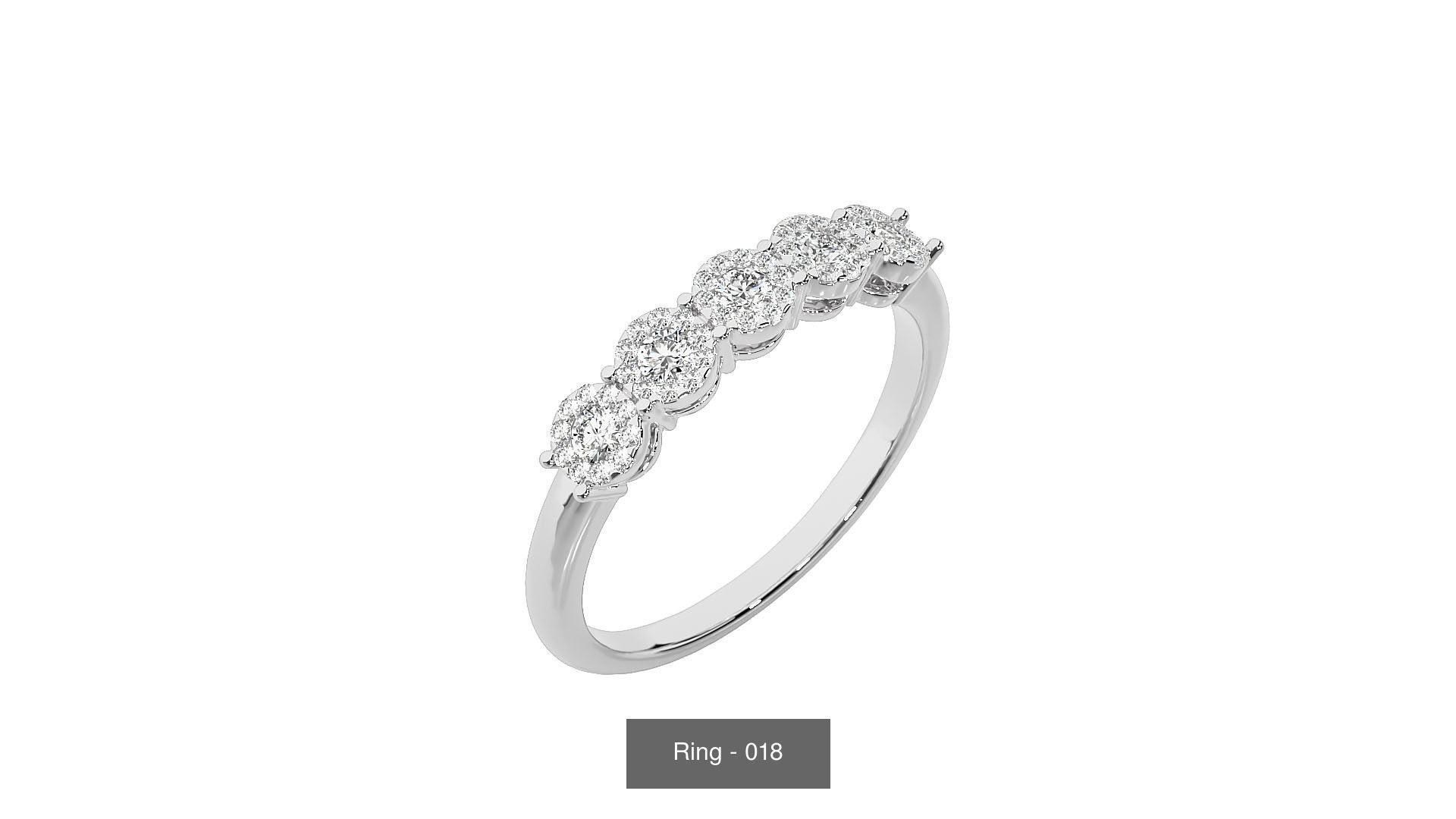 40 Solitaire Rings Pack 3D Model Collection_27