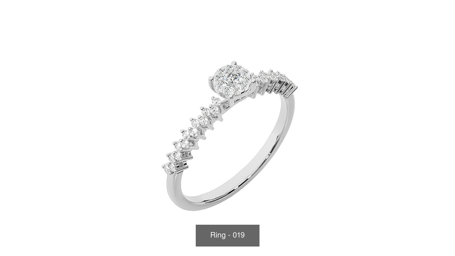 40 Solitaire Rings Pack 3D Model Collection_26