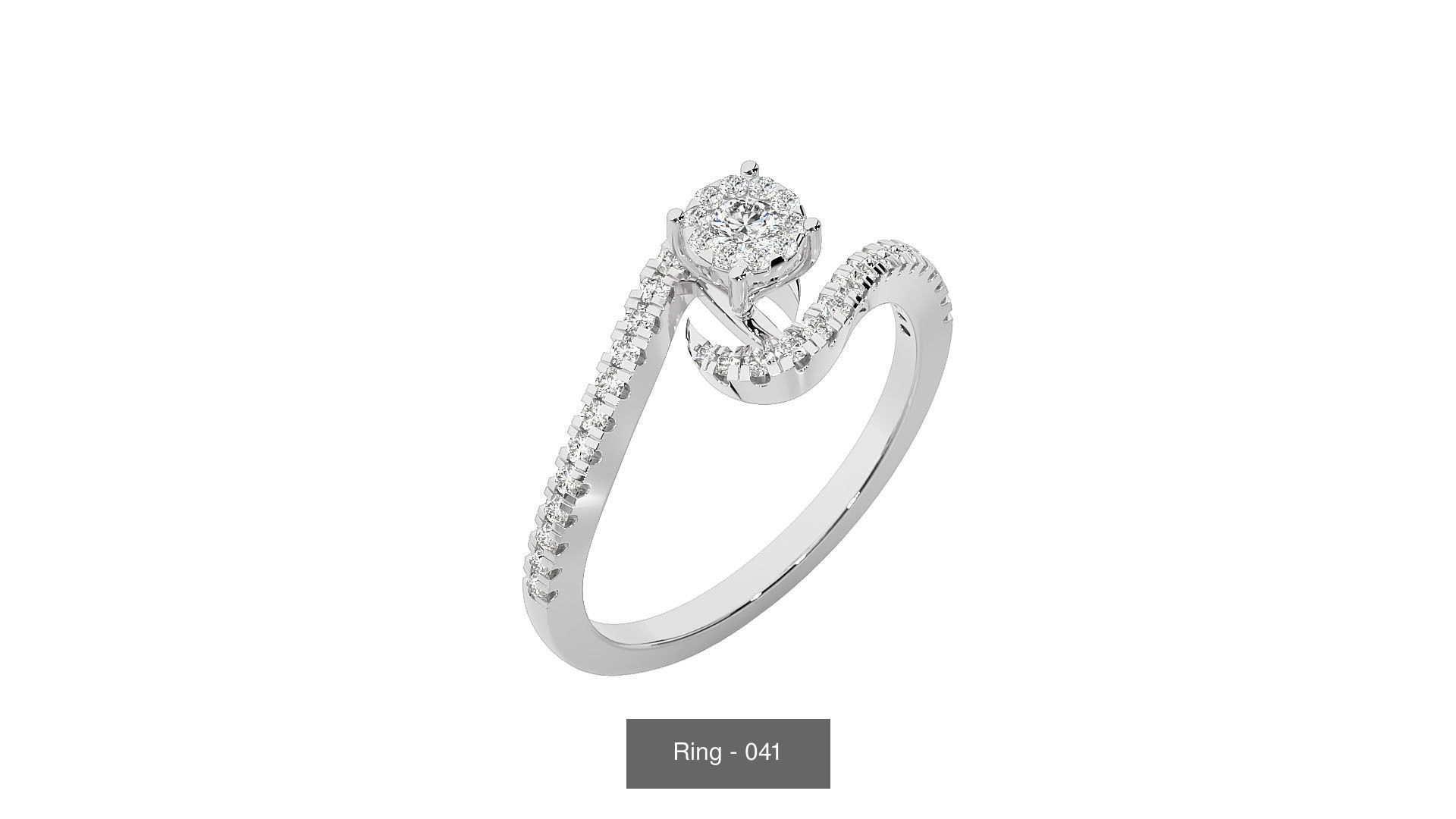 40 Solitaire Rings Pack 3D Model Collection_6