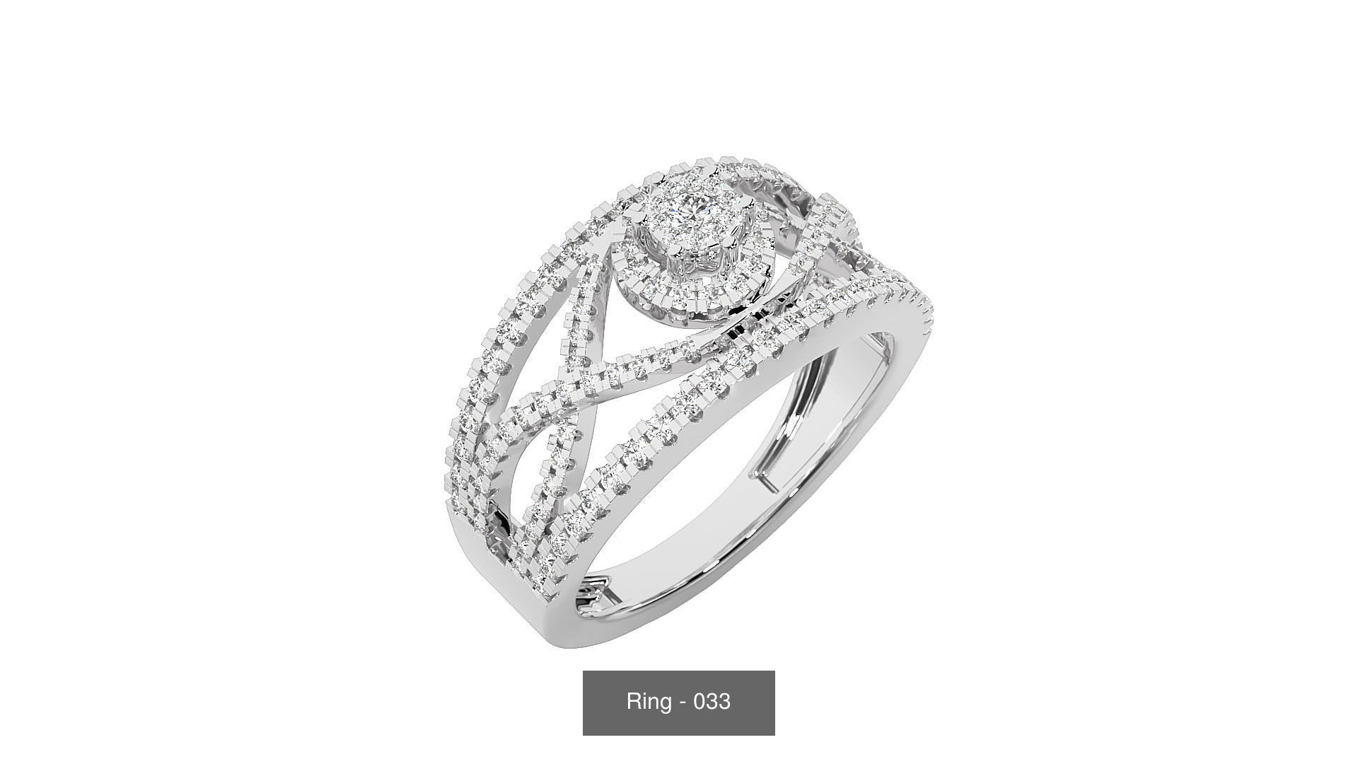 40 Solitaire Rings Pack 3D Model Collection_13