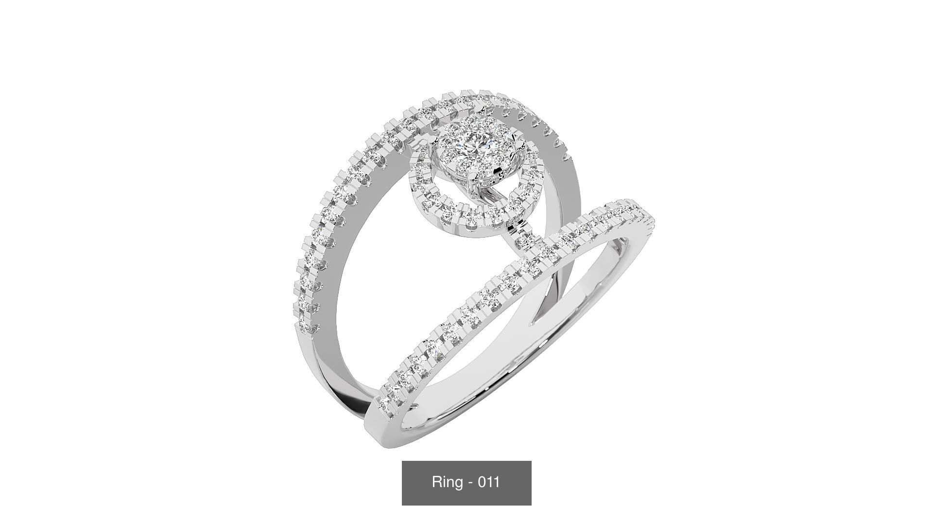 40 Solitaire Rings Pack 3D Model Collection_34