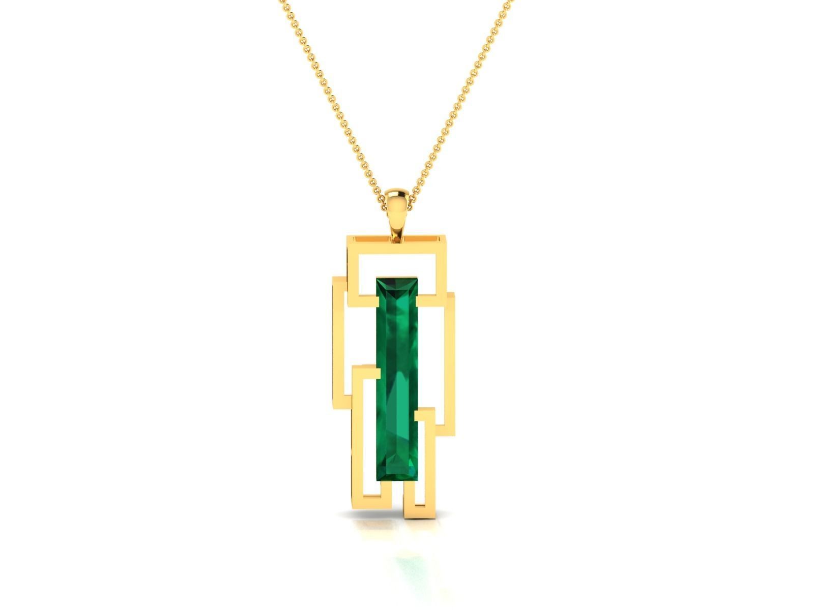 Solitaire Women Pendants 3dm STL OBJ FBX Render Details 3D print model_3