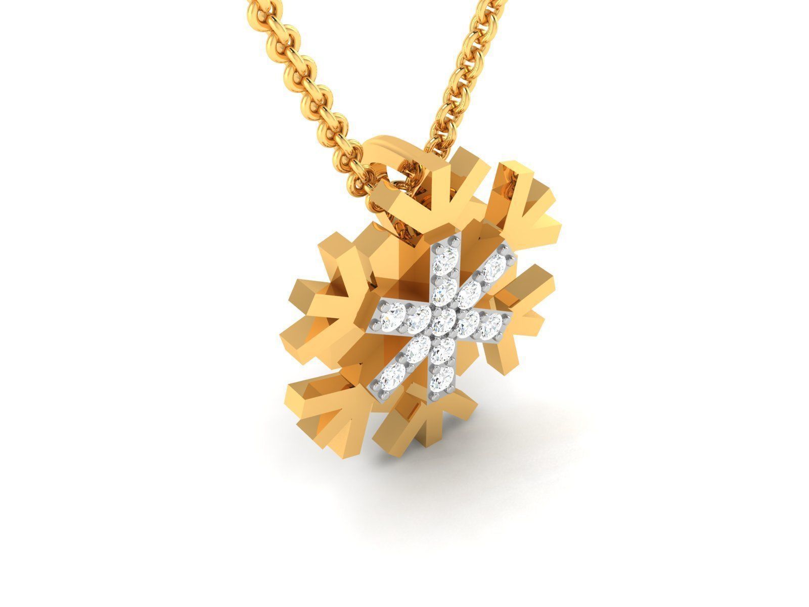 Solitaire Women Pendants 3dm STL OBJ FBX Render Details 3D print model_1